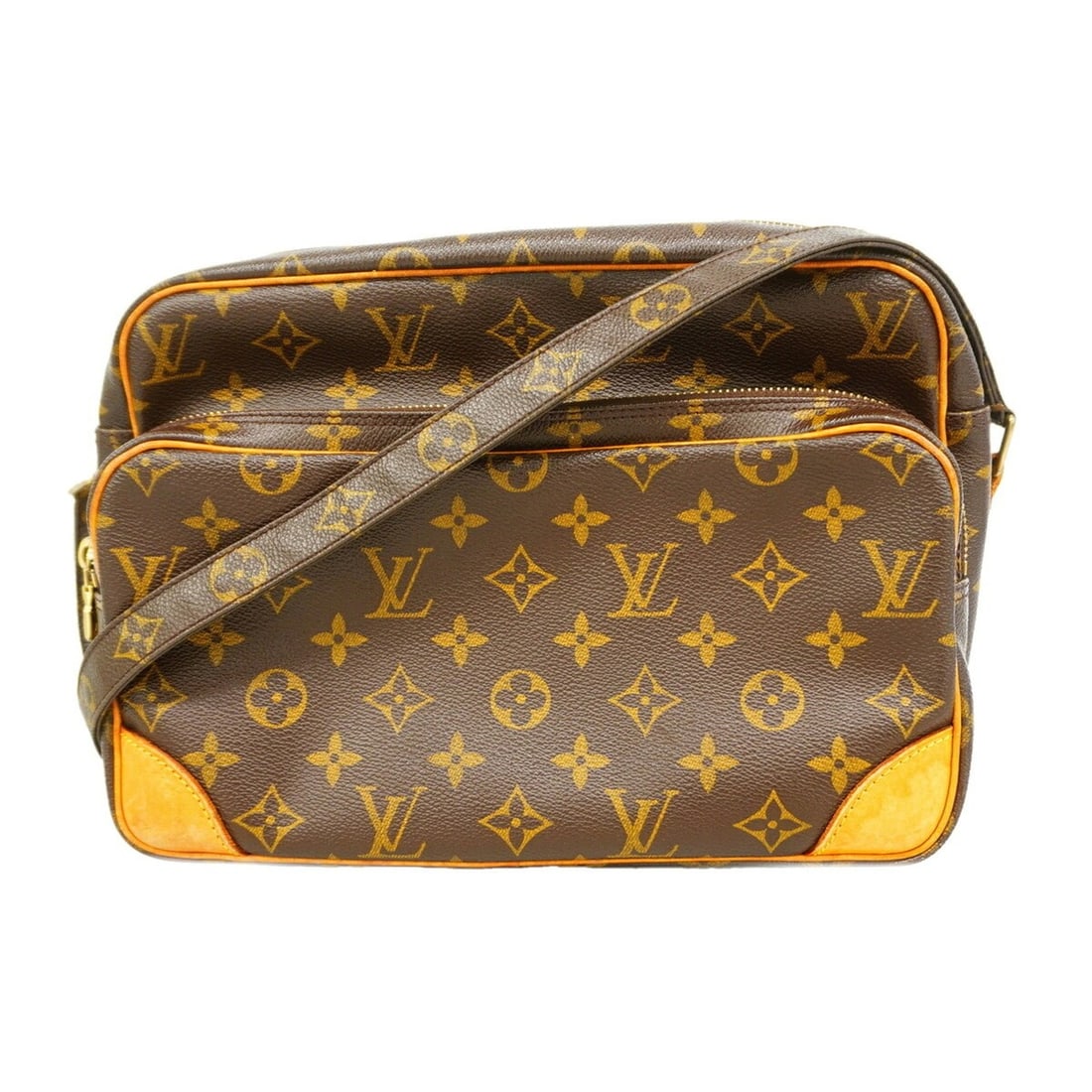 Louis Vuitton Monogram Nile Shoulder Bag M45244 Brown Women's P3412962: --- Catalog ---Category: SizeSize (HxWxD): 20cm x 28cm x 12cm / 7.87'' x 11.02'' x 4.72''Category: DesignType: Shoulder bagColor: BrownGender: WomenCategory: GeneralMPN: M45244Brand: Louis Vuitton--- 