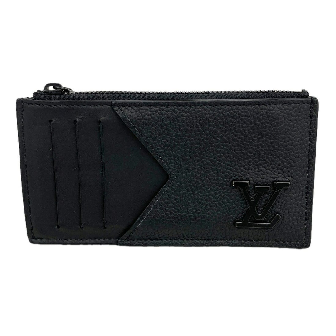 Louis Vuitton Wallet/Coin Case LV Aerogram Coin Card Holder M82068 Black Men's P3407229: --- Catalog ---Category: SizeSize (HxWxD): 8cm x 14.5cm x 5.00mm / 3.14'' x 5.7'' x 0.19''Category: DesignType: Coin purse/coin caseColor: BlackGender: MenCategory: GeneralMPN: M82068Brand: Louis Vuit