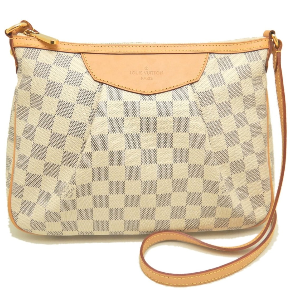 LOUIS VUITTON Damier Azur Siracusa PM N41113 Shoulder Bag Women's 254199: --- Catalog ---Category: SizeSize (HxWxD): 23cm x 30cm x 11cm / 9.05'' x 11.81'' x 4.33''Category: DesignType: Shoulder bagColor: Azur, Damier AzurGender: WomenMaterial: Damier Azur Category: GeneralM