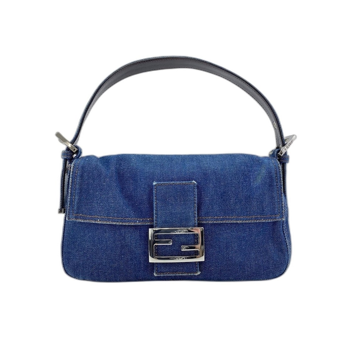 Fendi Mamma Bucket Shoulder Bag, Navy: --- Catalog ---Category: SizeSize (HxWxD): 14cm x 26cm x 5cm / 5.51'' x 10.23'' x 1.96''Strap Length: 34cm - 44cm / 13.38'' - 17.32''Category: DesignType: Shoulder bagColor: NavyGender: WomenCategory: