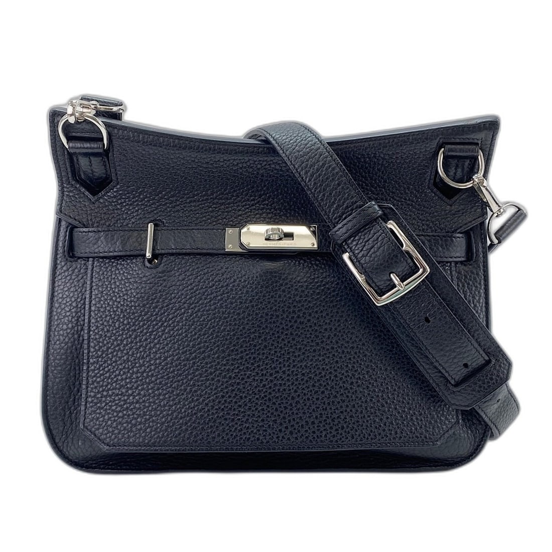 Hermes Jypsiere 28 Shoulder Bag, Black: --- Catalog ---Category: SizeSize (HxWxD): 21cm x 26cm x 12cm / 8.26'' x 10.23'' x 4.72''Strap Length: 102cm - 116cm / 40.15'' - 45.66''Category: DesignType: Shoulder bagColor: BlackGender: WomenCateg