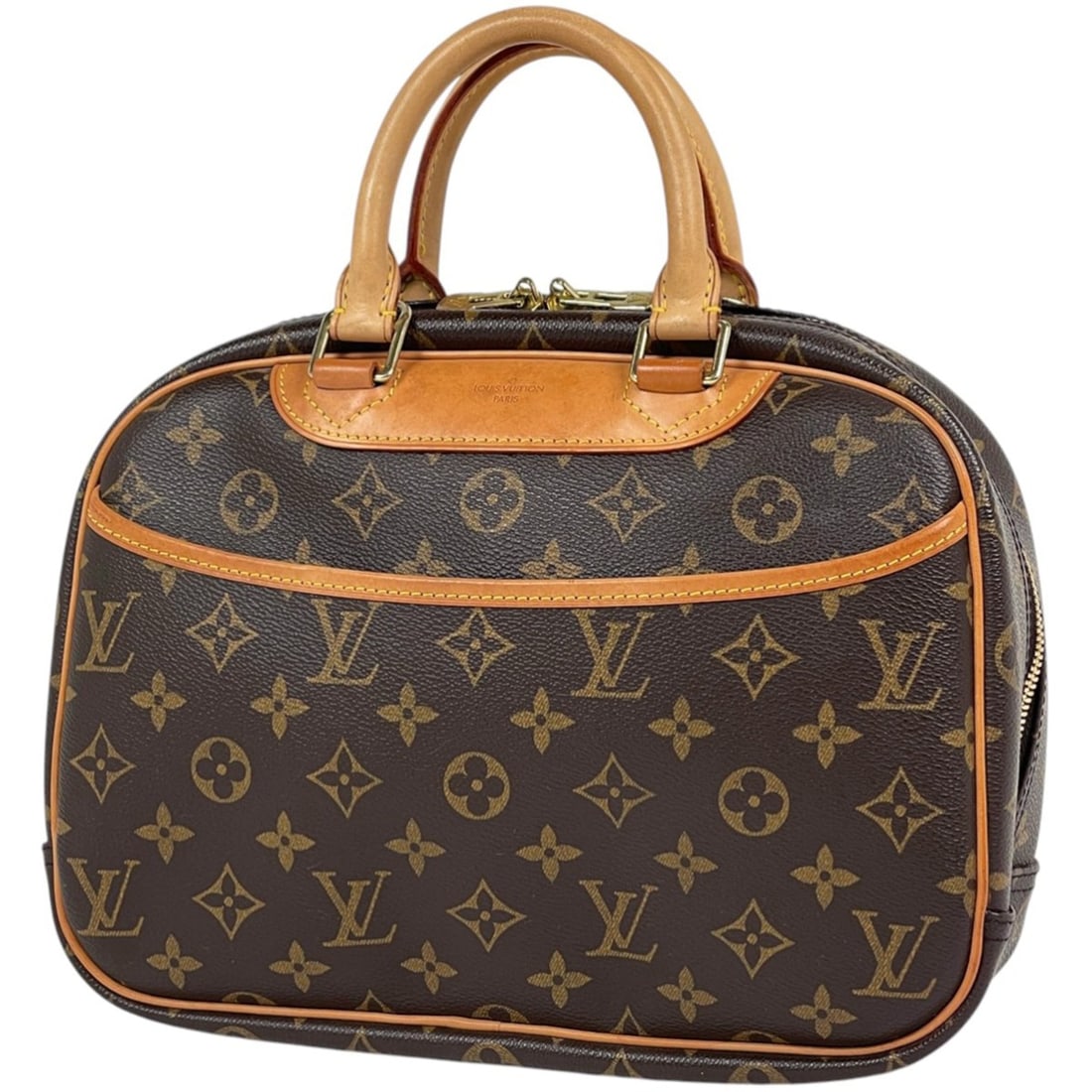 Louis Vuitton Trouville Handbag Boston Bag Monogram Brown M42228 Women's: --- Catalog ---Category: SizeSize (HxWxD): 21cm x 28cm x 10.5cm / 8.26'' x 11.02'' x 4.13''Category: DesignType: Boston bag, HandbagColor: Brown, MonogramGender: WomenMaterial: Monogram Category: Gene
