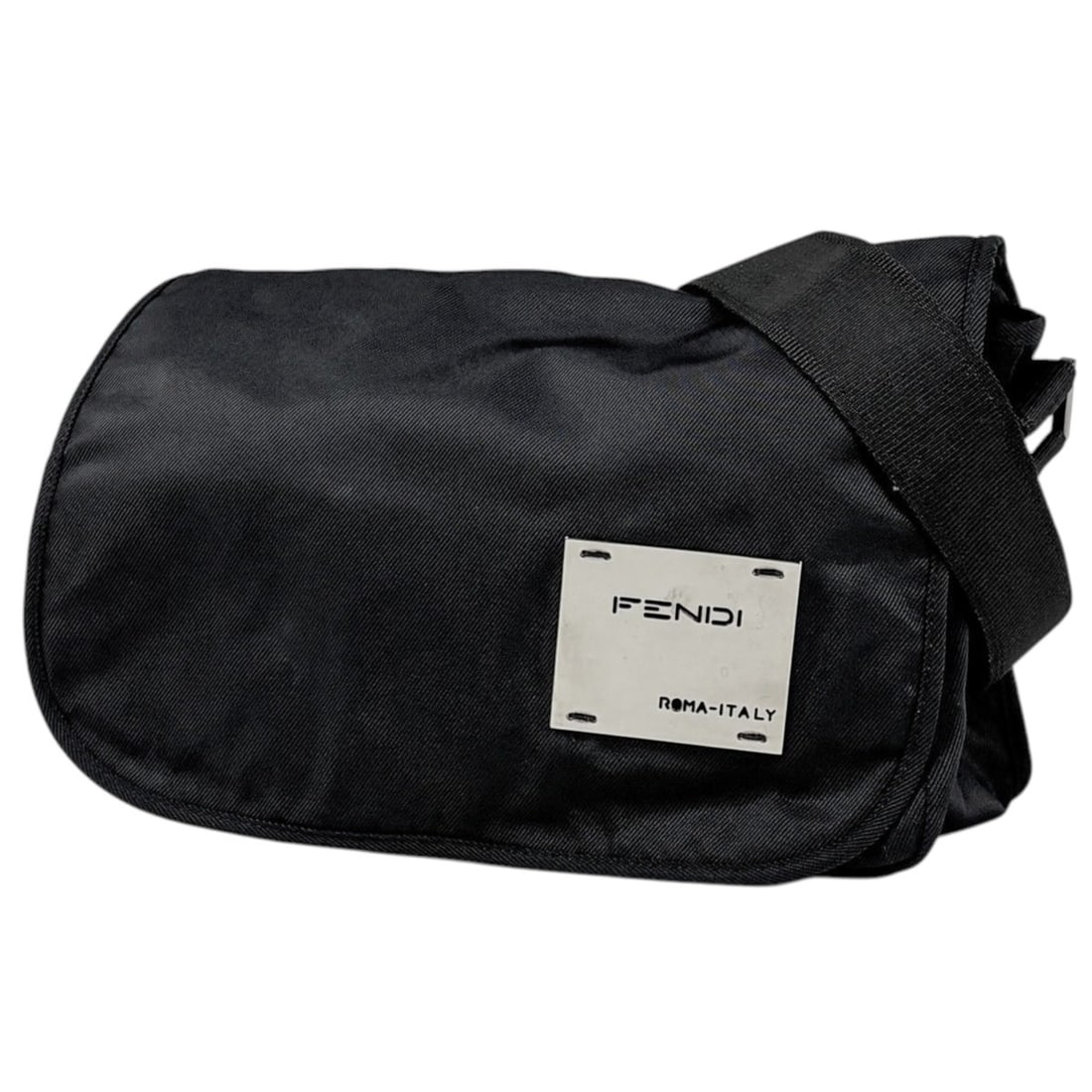 Fendi FENDI Shoulder Bag Nylon Black 26774 Women's: --- Catalog ---Category: SizeSize (HxWxD): 20cm x 26cm x 10cm / 7.87'' x 10.23'' x 3.93''Category: DesignType: Shoulder bagColor: BlackGender: WomenMaterial: Nylon Category: GeneralMPN: 26774Brand: Fe