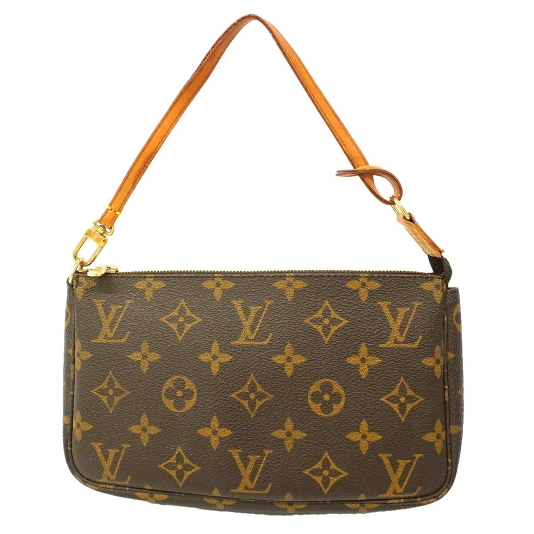 Louis Vuitton Monogram Pochette Accessoires Bag/Pouch M51980 Brown Women's: --- Catalog ---Category: SizeSize (HxWxD): 13cm x 21cm x 3.5cm / 5.11'' x 8.26'' x 1.37''Category: DesignType: PouchColor: BrownGender: WomenCategory: GeneralMPN: M51980Brand: Louis Vuitton--- Item Li