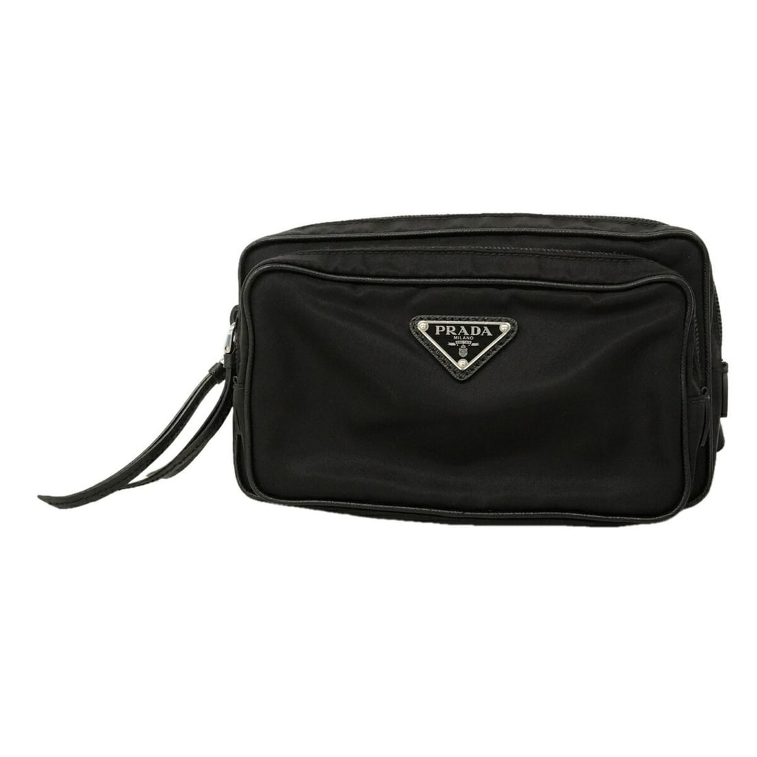 Prada Tessuto Nylon Bag/Body Bag, Black, Men's (1 of 12)