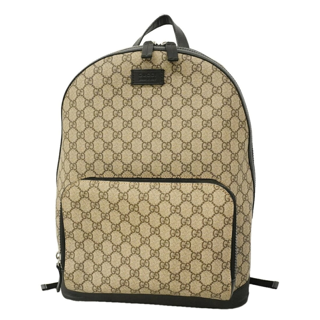 Gucci GG Supreme Backpack/Daypack 406370 Brown/Black Men's: --- Catalog ---Category: SizeSize (HxWxD): 41cm x 31cm x 13cm / 16.14'' x 12.2'' x 5.11''Category: DesignColor: Black, BrownGender: MenMaterial: PVC Category: GeneralMPN: 406370Brand: Gucci--- Item Li