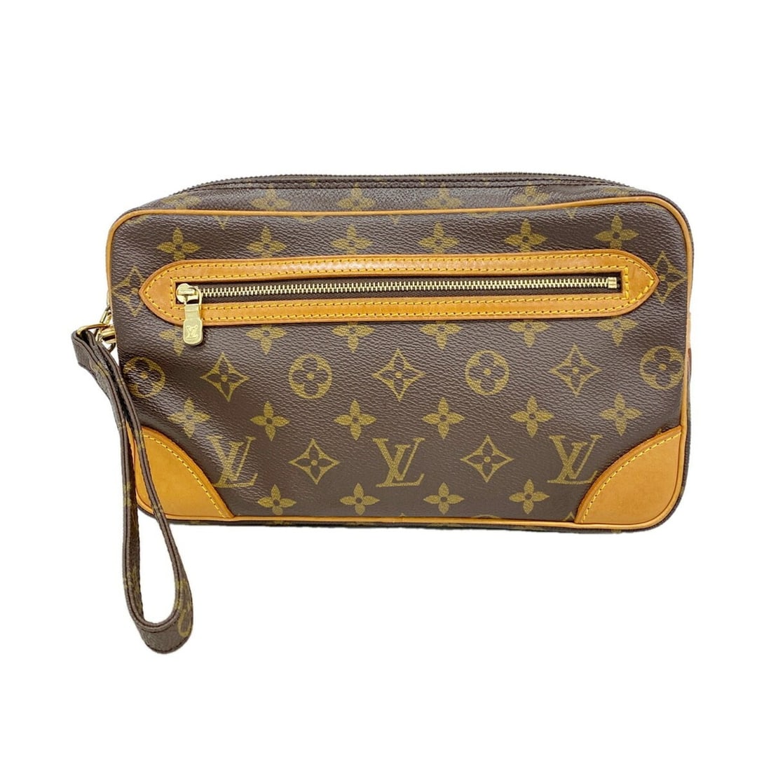Louis Vuitton Monogram Marly Dragonne GM Clutch Bag M51825 Brown Men's: --- Catalog ---Category: SizeSize (HxWxD): 15cm x 26cm x 4cm / 5.9'' x 10.23'' x 1.57''Category: DesignType: Clutch bagColor: BrownGender: MenCategory: GeneralMPN: M51825Brand: Louis Vuitton--- Item L
