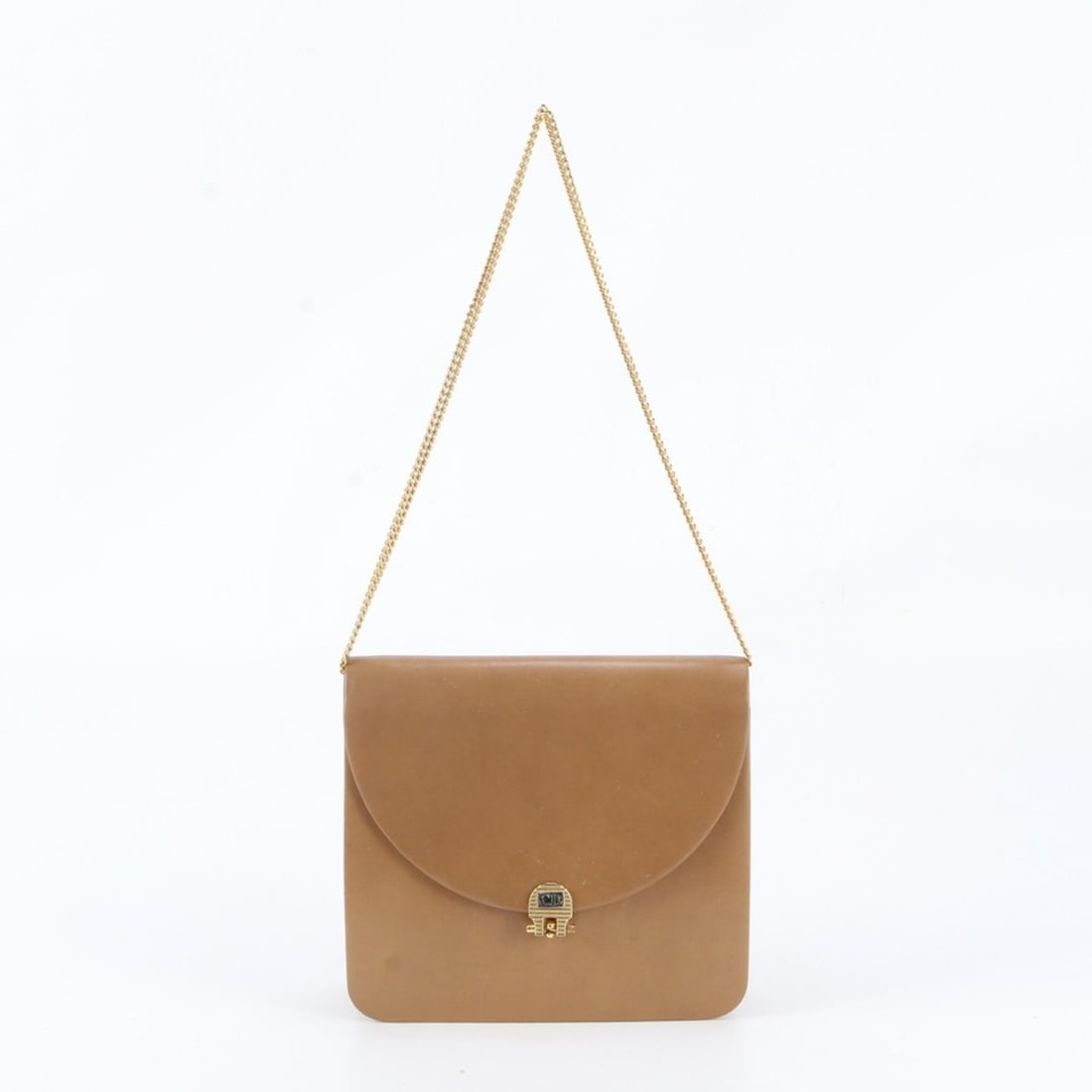 Christian Dior Leather 2-Way Chain Shoulder Bag Tote for Women: --- Catalog ---Category: SizeSize (HxWxD): 18cm x 20cm x 2cm / 7.08'' x 7.87'' x 0.78''Category: DesignType: Shoulder bag, Tote bagColor: BeigeGender: WomenMaterial: Leather Category: GeneralBrand: Ch
