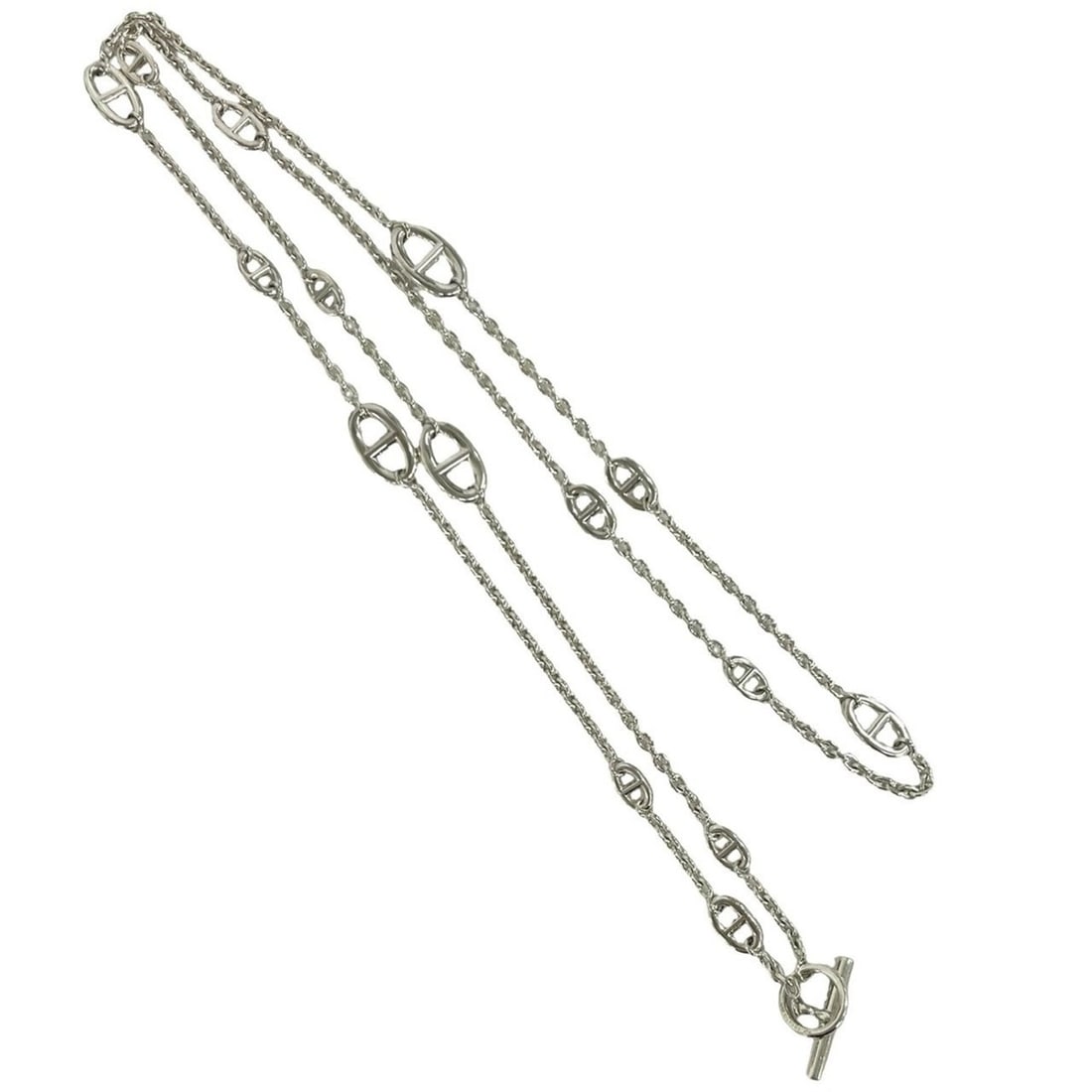 HERMES Farandole Necklace, Sterling Silver 925, Accessory, Jewelry, Silver, Item Number 24286 (1 of 15)