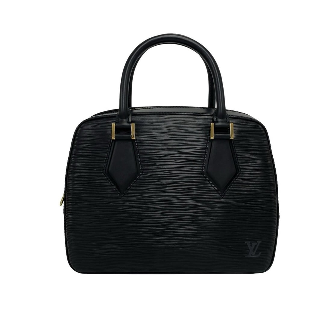 LOUIS VUITTON Vintage Sablon Epi Leather Handbag Boston Bag Noir 25389: --- Catalog ---Category: SizeSize (HxWxD): 21cm x 26.5cm x 11.5cm / 8.26'' x 10.43'' x 4.52''Category: DesignType: Boston bag, HandbagColor: BlackGender: WomenMaterial: Leather Category: GeneralBrand: