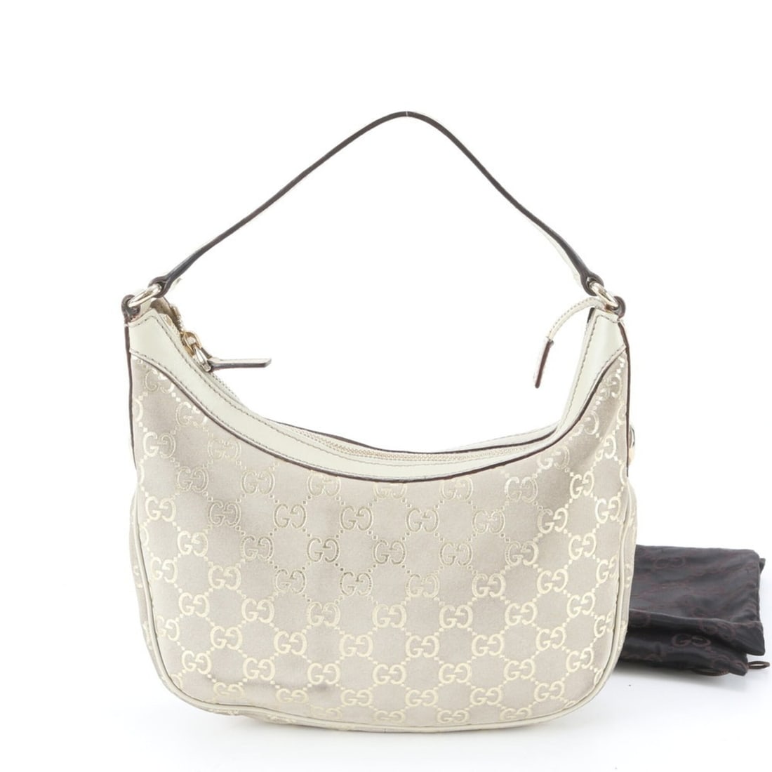 Gucci Guccissima 154395 Leather Shoulder Bag, One-Shoulder Tote Handbag for Women: --- Catalog ---Category: SizeSize (HxWxD): 21cm x 24cm x 5cm / 8.26'' x 9.44'' x 1.96''Category: DesignType: Handbag, Shoulder bag, Tote bagColor: WhiteGender: WomenMaterial: Leather Category: General