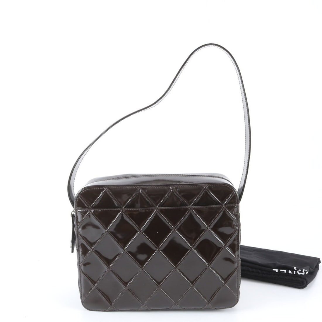 Chanel Bicolore Leather Shoulder Bag, One-Shoulder Tote Bag for Women, with Serial Seal.: --- Catalog ---Category: SizeSize (HxWxD): 20cm x 25cm x 10cm / 7.87'' x 9.84'' x 3.93''Category: DesignType: Shoulder bag, Tote bagColor: Dark brownGender: WomenMaterial: Leather Category: GeneralBra