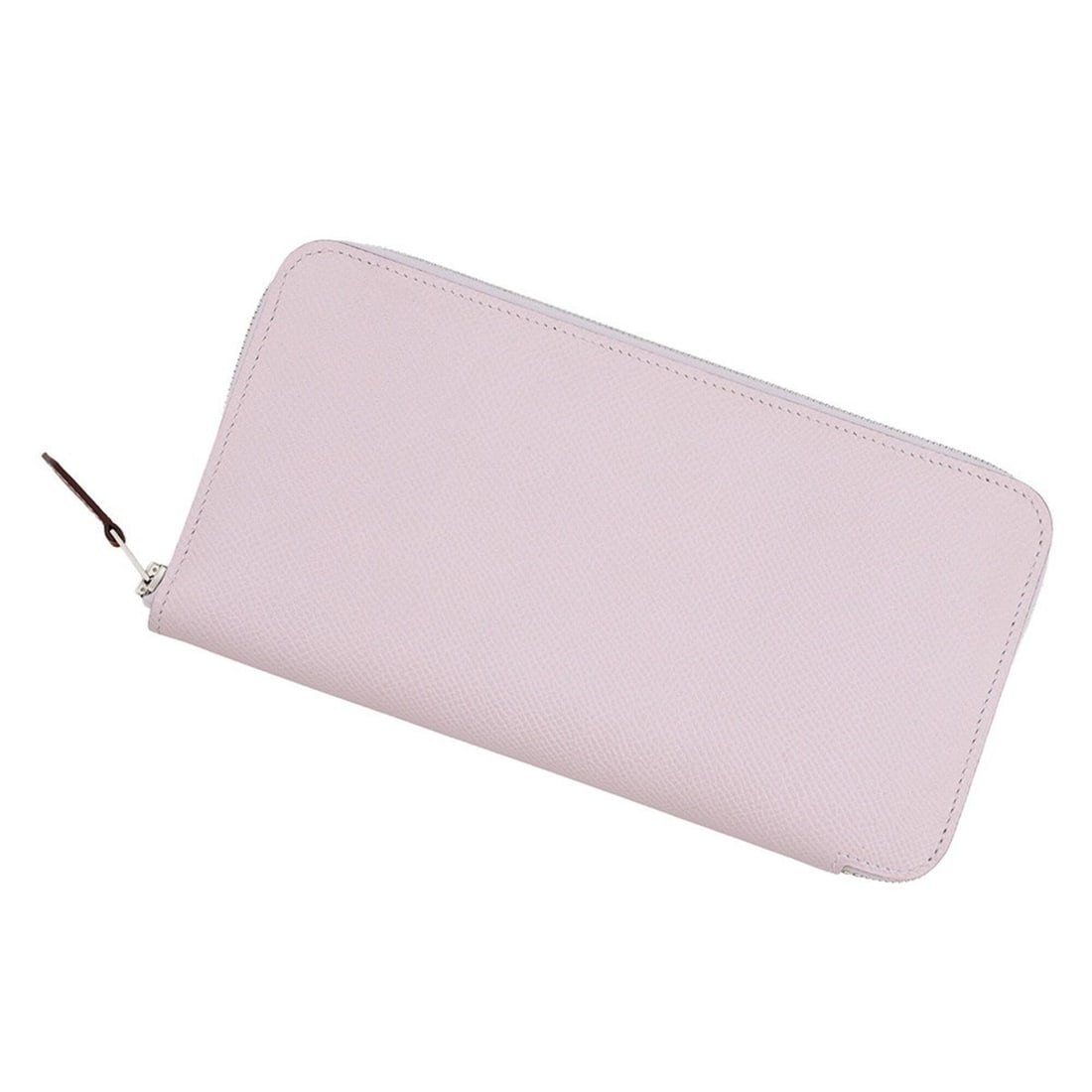 Hermes Azap Long Silk In Wallet, Mauve Pale, Epsom Leather, K Stamp. HERMES Wallet. WALLET: --- Catalog ---Category: SizeSize (HxWxD): 11cm x 20cm / 4.33'' x 7.87''Category: DesignType: Long wallet (bi-fold)Gender: WomenMaterial: Epsom leather Category: GeneralBrand: HermesCountry of Origin: