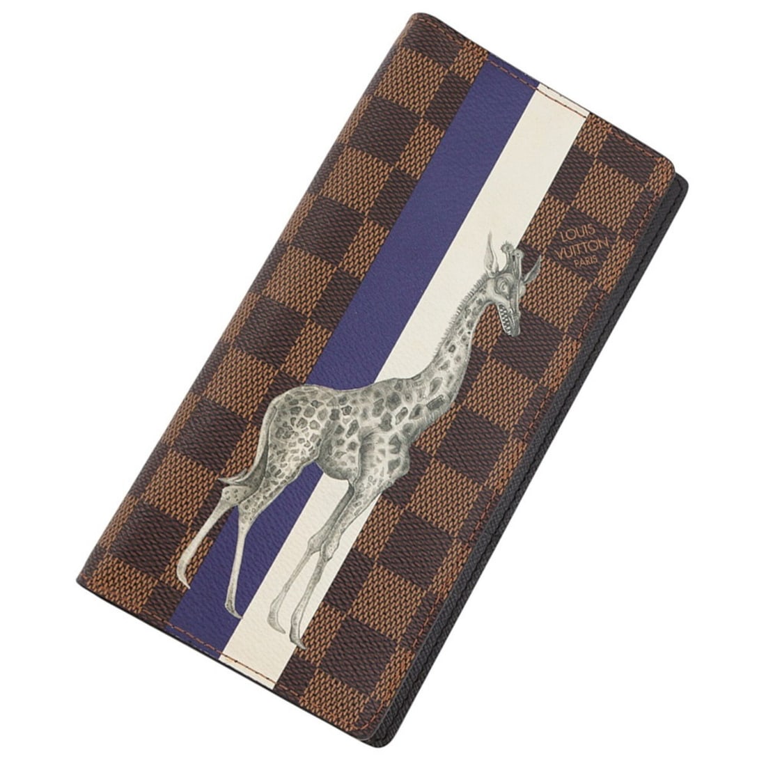 Louis Vuitton Damier Savanna Portefeuille Brazza Long Wallet N63347 LOUIS VUITTON Men's WALLET: --- Catalog ---Category: SizeSize (HxWxD): 19cm x 9.5cm / 7.48'' x 3.74''Category: DesignType: Long wallet (bi-fold)Color: BrownGender: MenMaterial: Damier Canvas Category: GeneralMPN: N63347Brand: Lo