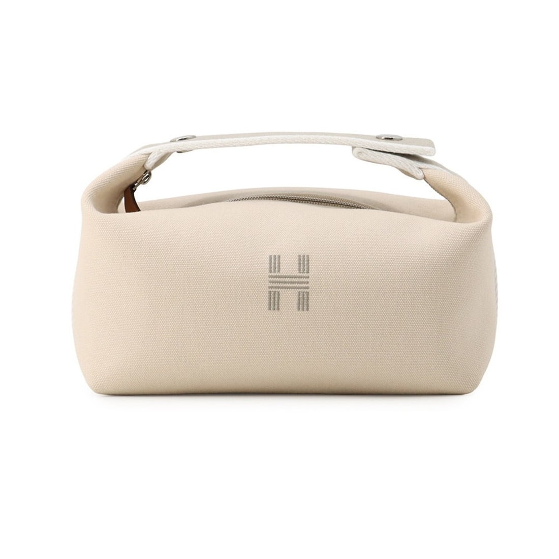 Hermes handbag pouch Bride-à-Black PM natural canvas HERMES: --- Catalog ---Category: SizeSize (HxWxD): 10cm x 21cm x 12cm / 3.93'' x 8.26'' x 4.72''Category: DesignType: Handbag, PouchColor: NaturalGender: Men,WomenMaterial: Canvas Hardware Color: SilverCatego