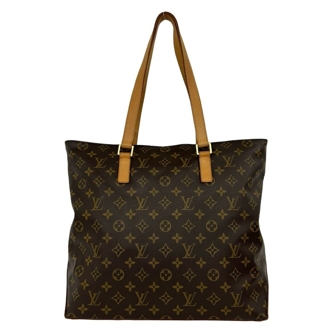 LOUIS VUITTON Louis Vuitton Cabas Mezzo Monogram Pattern Leather Tote Bag Shoulder Brown 0028e: --- Catalog ---Category: SizeSize (HxWxD): 32cm x 43cm x 15cm / 12.59'' x 16.92'' x 5.9''Category: DesignType: Shoulder bag, Tote bagColor: BrownGender: WomenMaterial: Leather , PVC Category: GeneralB