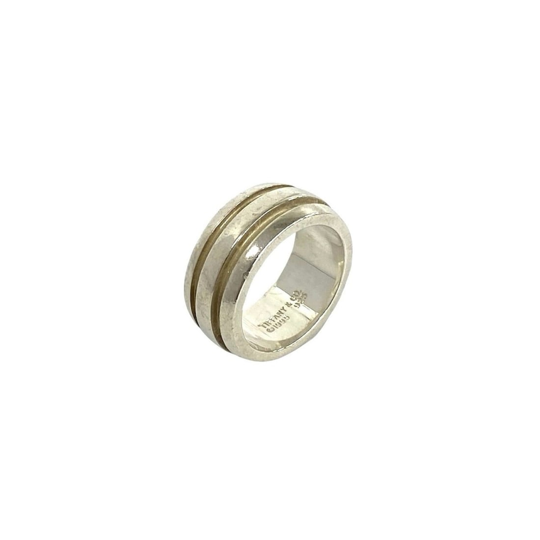 TIFFANY&Co. Tiffany Vintage Grooved Double Line Ring, Sterling Silver 925, Accessory, Silver, 29363: --- Catalog ---Category: SizeJP Size: 12US Size: 6.5Category: DesignType: Band ringColor: SilverGender: WomenMaterial: Silver 925Category: GeneralBrand: Tiffany--- Item List ---Section: ConditionRanki