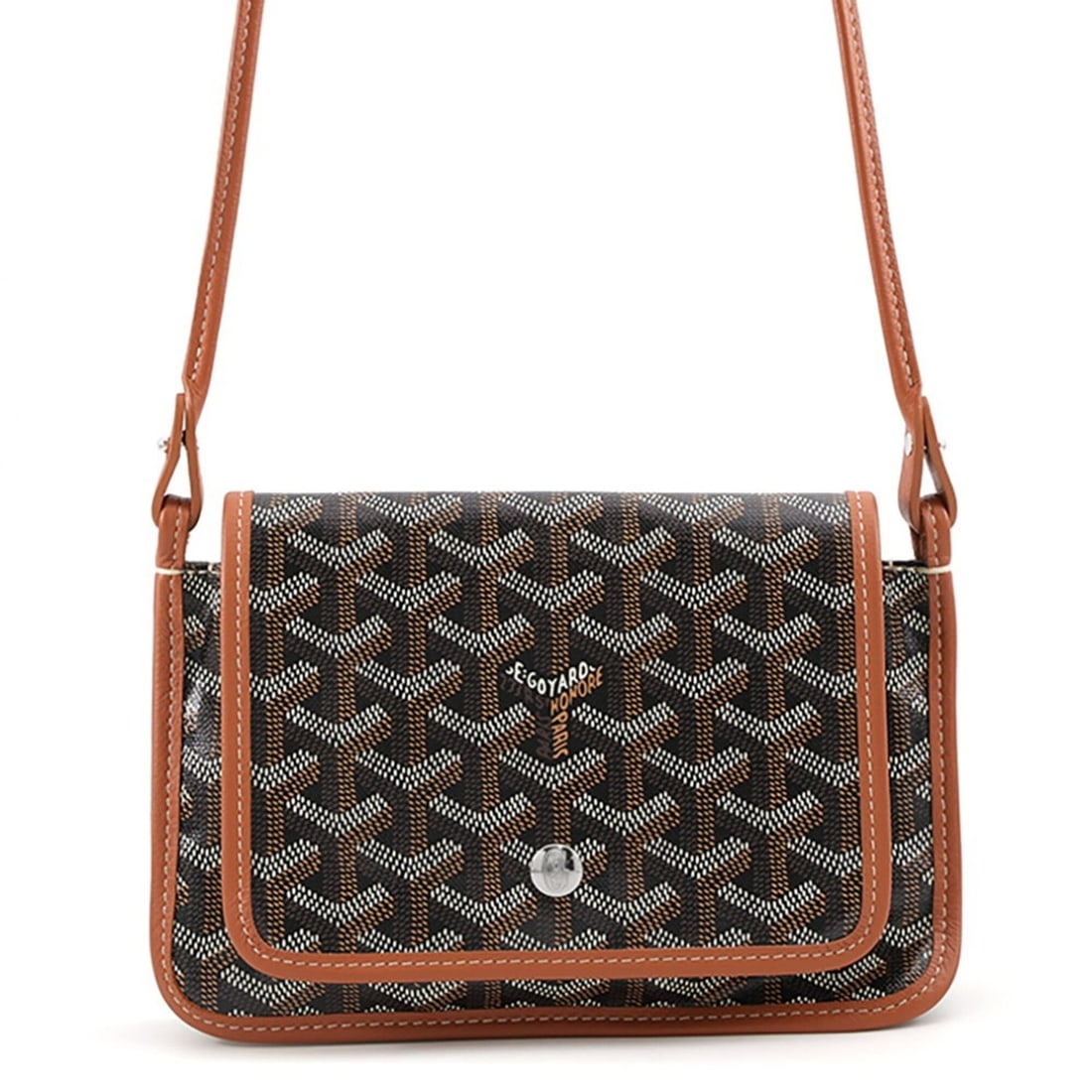 Goyard Shoulder Bag Plume Handbag Pouch Wallet PLUMETPMLTY01CL03P GOYARD Black Herringbone Pochette: --- Catalog ---Category: SizeSize (HxWxD): 13.5cm x 20cm / 5.31'' x 7.87''Strap Length: 118cm / 46.45''Category: DesignType: Handbag, Pochette, Shoulder bagColor: BlackGender: WomenMaterial: PVC , Lea