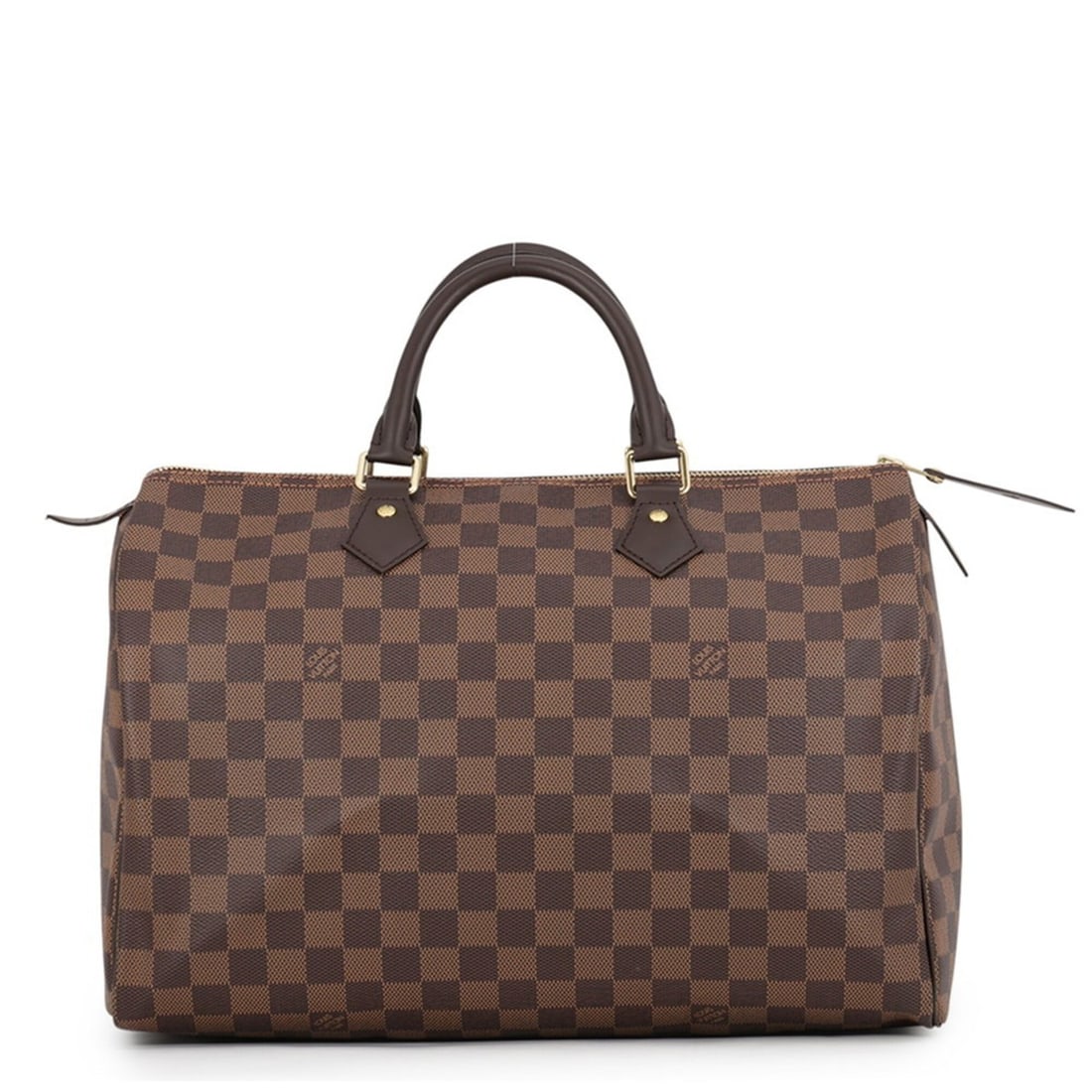 Louis Vuitton Damier Ebene Speedy 35 Handbag N41363 LOUIS VUITTON Mini Boston Women's: --- Catalog ---Category: SizeWeight: 510g / 1.12lb.Size (HxWxD): 23cm x 35cm x 18cm / 9.05'' x 13.77'' x 7.08''Category: DesignType: HandbagColor: Damier Canvas, Ebene, Red colorGender: WomenClosure: 