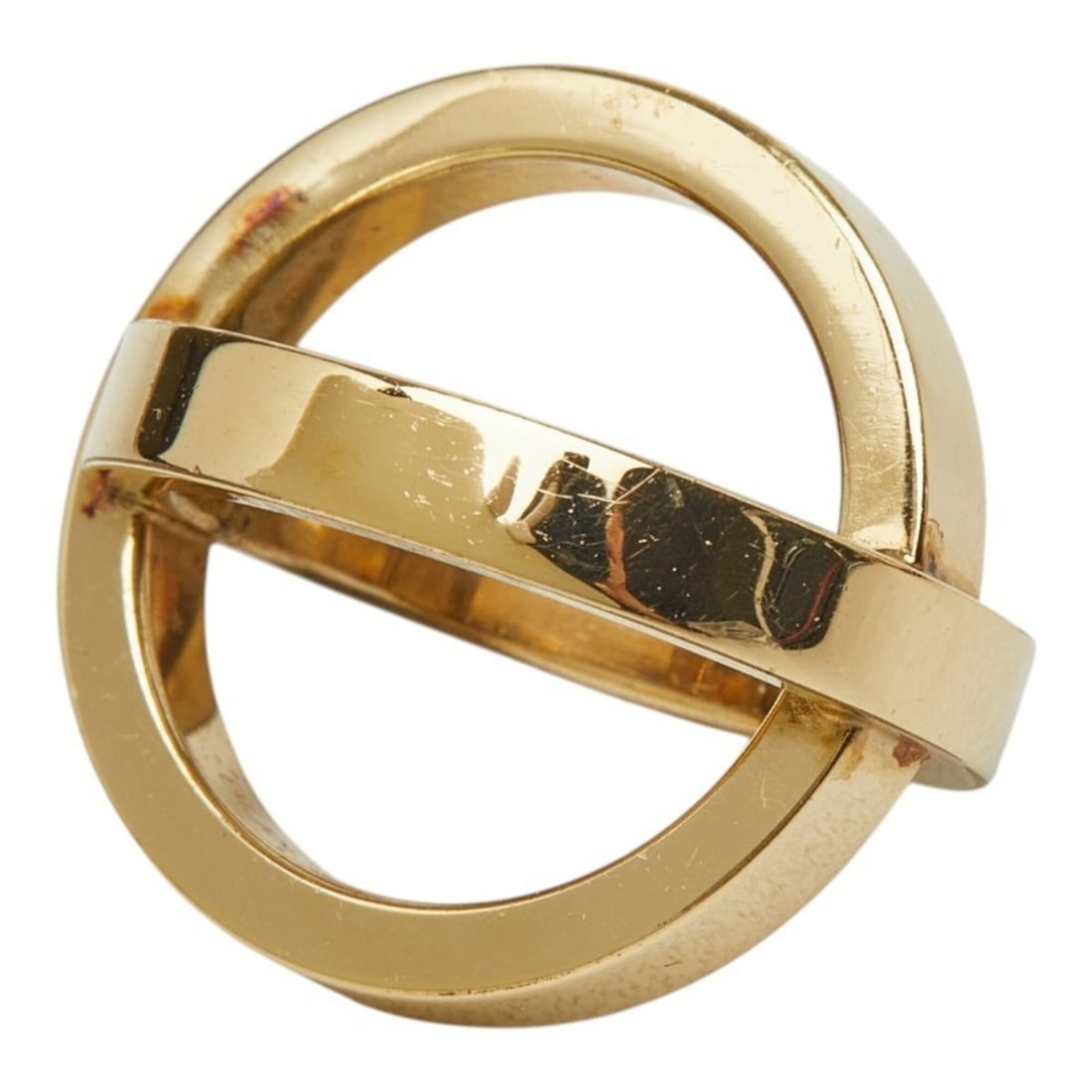 Hermes Cosmos Scarf Ring, Gold Plated, Women's: --- Catalog ---Category: DesignType: Scarf ringColor: GoldGender: WomenCategory: GeneralBrand: HermesCategory: Physical PropertiesSize (HxWxD): 2.65cm x 2.51cm / 1.04'' x 0.98''--- Item List ---Sectio