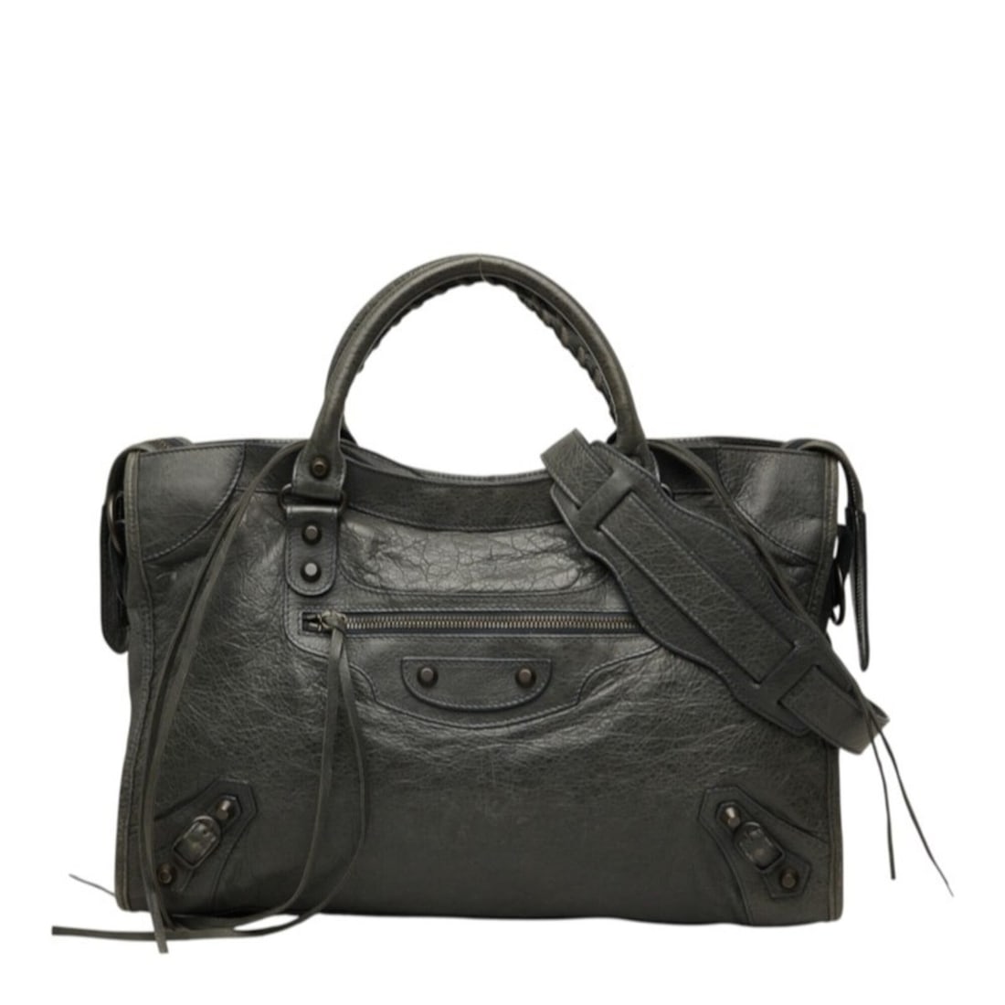Balenciaga The City Handbag Shoulder Bag 2WAY 115748 Green Leather Women's BALENCIAGA: --- Catalog ---Category: SizeSize (HxWxD): 25cm x 37cm x 14cm / 9.84'' x 14.56'' x 5.51''Category: DesignType: Handbag, Shoulder bagColor: GreenGender: WomenMaterial: Leather Category: GeneralMPN: 115