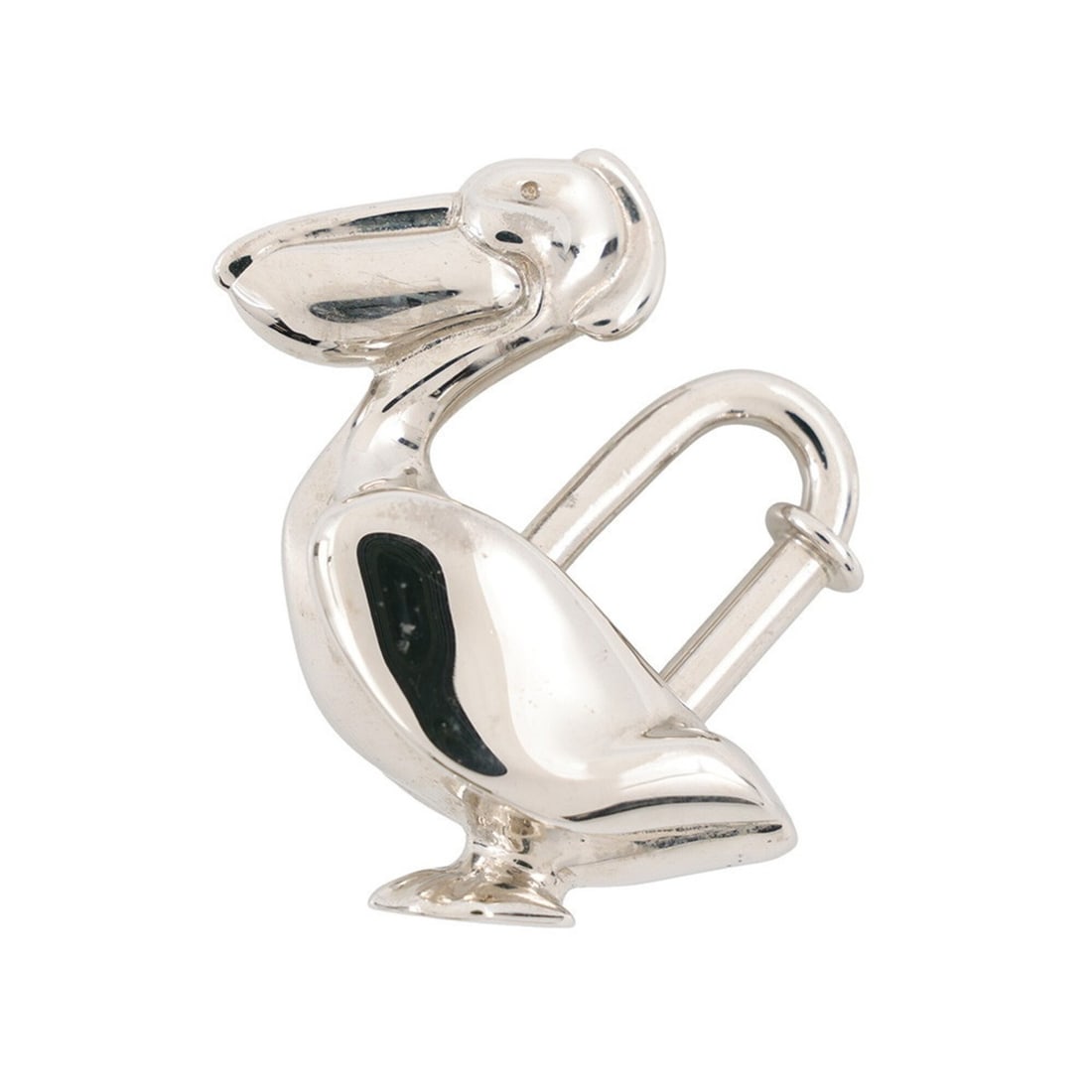 Hermes padlock, pelican, metal, HERMES charm, animal,: --- Catalog ---Category: SizeSize (HxWxD): 35.00mm x 40.00mm / 1.38'' x 1.57''Category: DesignType: Handbag charmColor: SilverGender: WomenMaterial: MetalCategory: GeneralBrand: Hermes--- Item List --