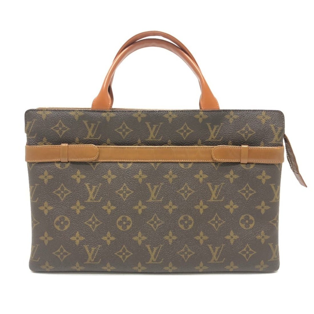 LOUIS VUITTON Louis Vuitton USA Model Belt Motif Vintage Bag Monogram Handbag Canvas Women's Brown: --- Catalog ---Category: SizeSize (HxWxD): 22cm x 33cm x 7cm / 8.66'' x 12.99'' x 2.75''Category: DesignType: HandbagColor: BrownGender: WomenMaterial: Monogram Category: GeneralBrand: Louis VuittonCo