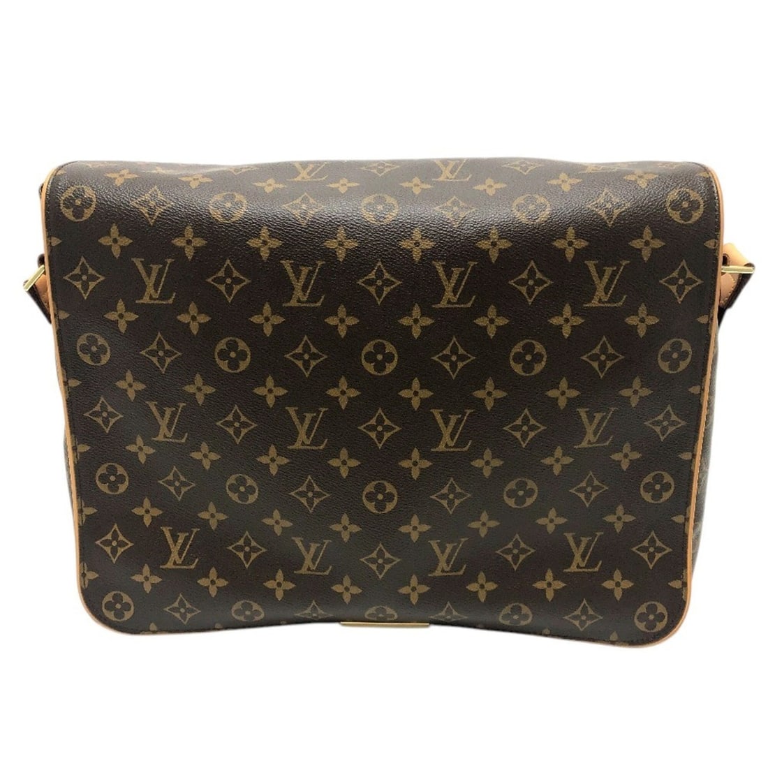 LOUIS VUITTON M45257 Abesses Bag, Crossbody Messenger Flap Shoulder Monogram Canvas, Women's, Brown: --- Catalog ---Category: SizeSize (HxWxD): 27.5cm x 35cm x 10cm / 10.82'' x 13.77'' x 3.93''Category: DesignType: Shoulder bagColor: BrownGender: WomenMaterial: Monogram Category: GeneralMPN: M45257Br
