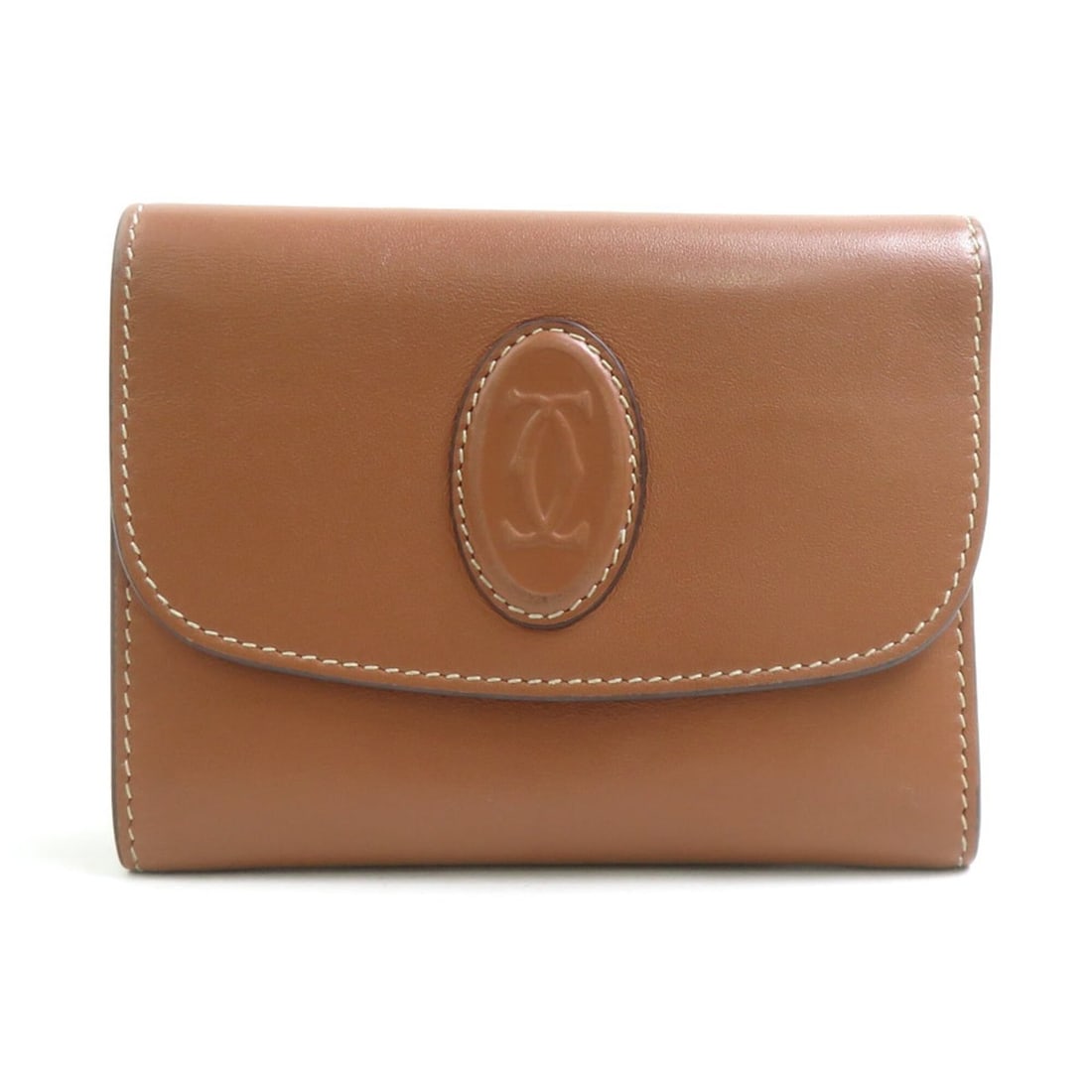 Cartier CARTIER Wallet/Coin Purse Compact Wallet Brown Women's 56773k: --- Catalog ---Category: SizeSize (HxWxD): 8.5cm x 10.8cm x 1.5cm / 3.34'' x 4.25'' x 0.59''Category: DesignType: Coin purse/coin caseColor: BrownGender: WomenCategory: GeneralBrand: CartierCountry of