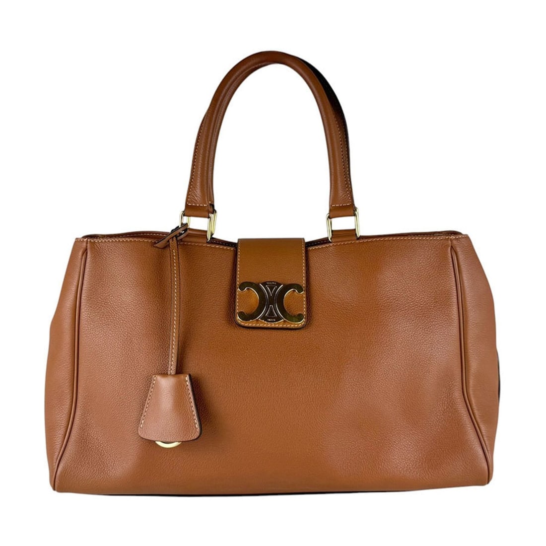 Celine CELINE handbag, medium size, Apolline, leather, brown, women's, z10665: --- Catalog ---Category: SizeSize (HxWxD): 22cm x 38cm x 16cm / 8.66'' x 14.96'' x 6.29''Category: DesignType: HandbagColor: BrownGender: WomenMaterial: Leather Category: GeneralBrand: CelineCountry o