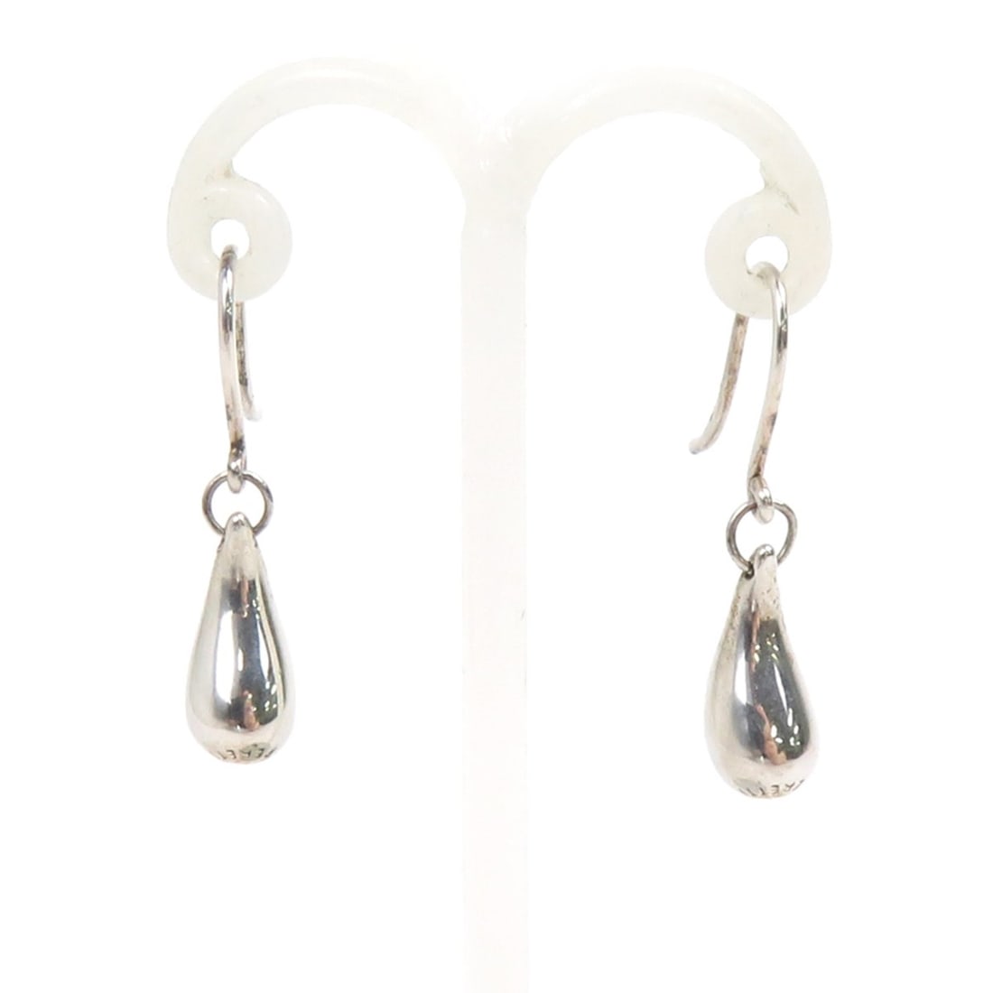 Tiffany & Co. Teardrop Earrings, Sterling Silver 925, Women's, Item Number 56775 (1 of 8)