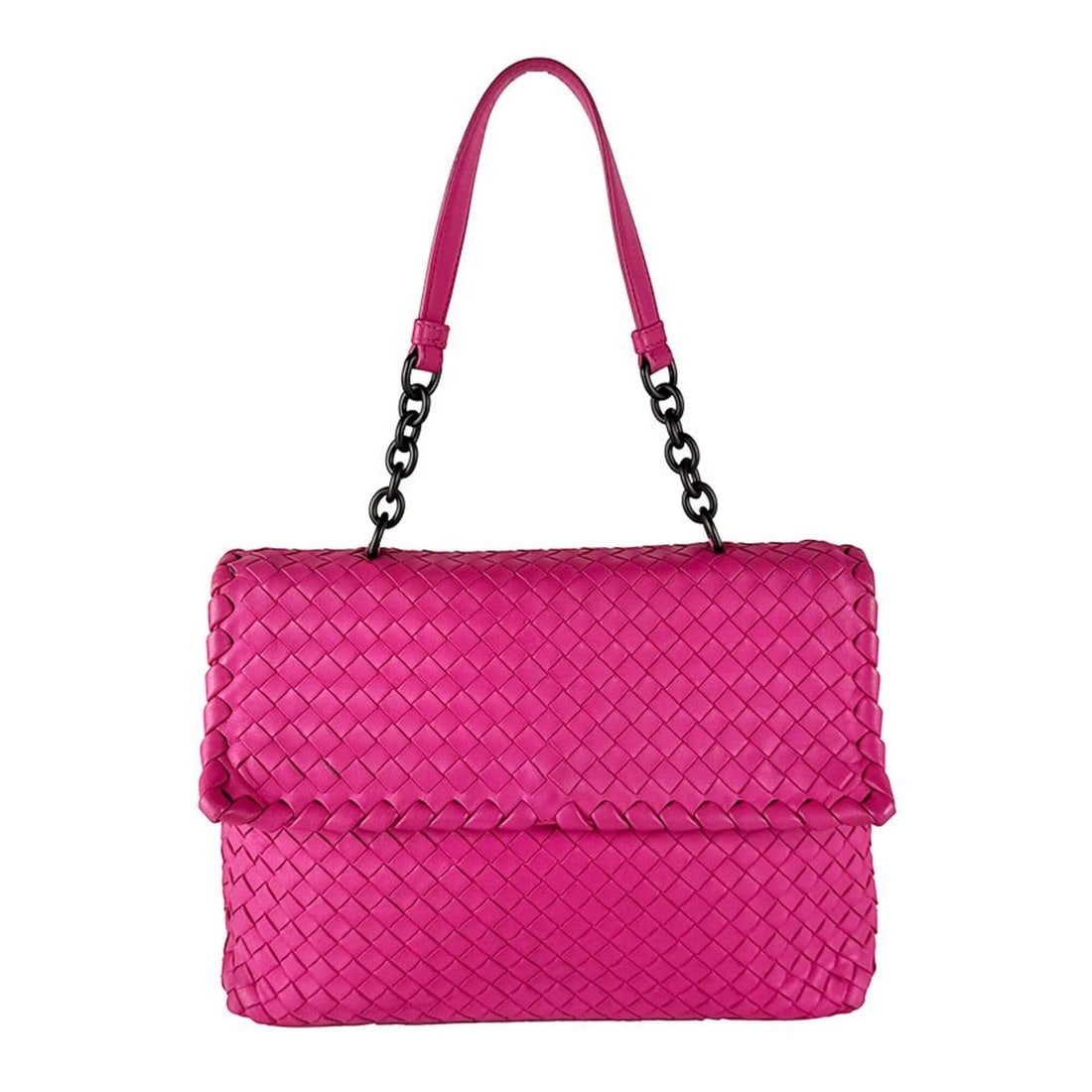 Bottega Veneta shoulder bag, Intrecciato leather, pink, women's, z10749: --- Catalog ---Category: SizeSize (HxWxD): 21cm x 30cm x 9cm / 8.26'' x 11.81'' x 3.54''Category: DesignType: Shoulder bagColor: PinkGender: WomenMaterial: Intrecciato Category: GeneralBrand: Bottega 