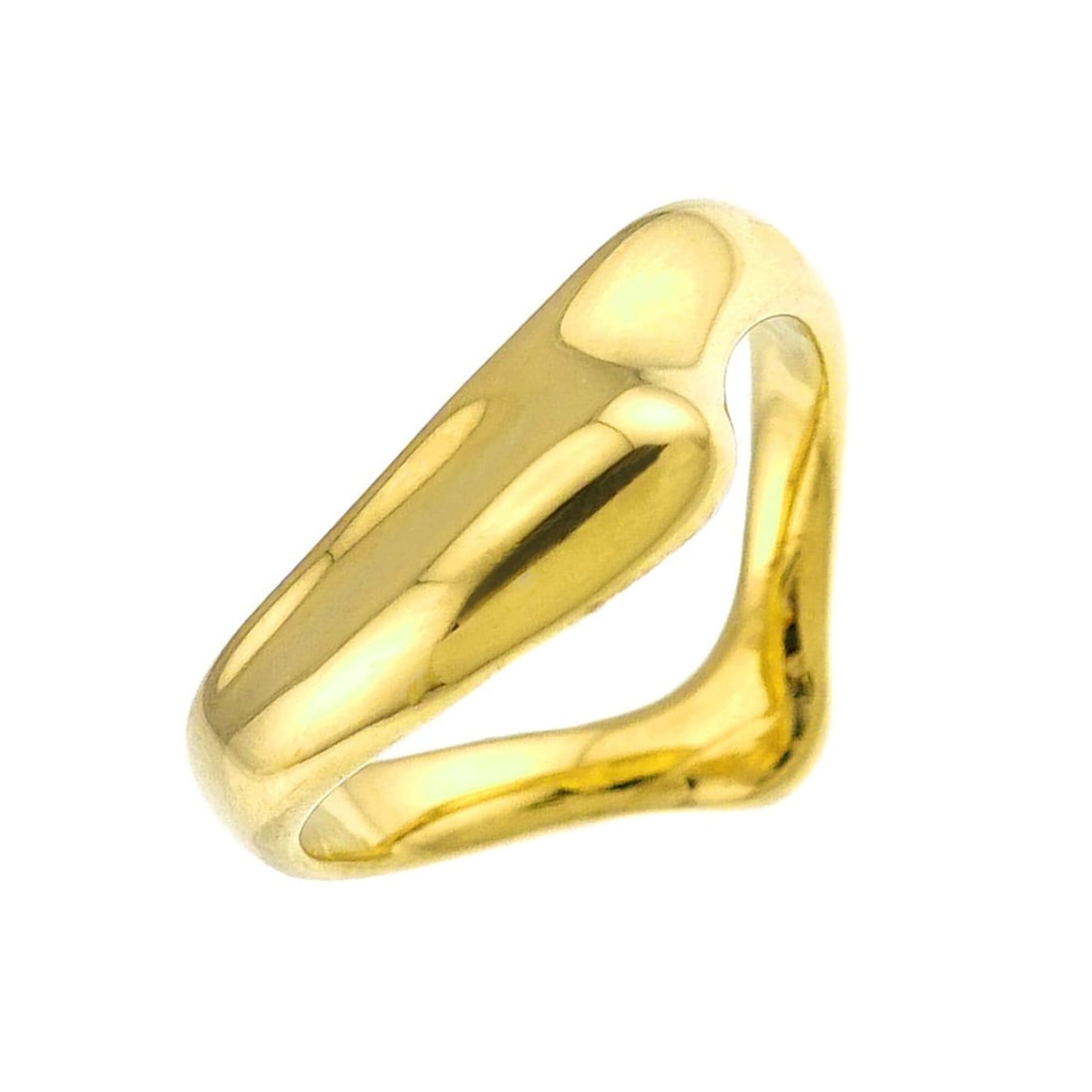 Tiffany & Co. Heart Ring, 18K Yellow Gold (750), Open Ring (1 of 8)