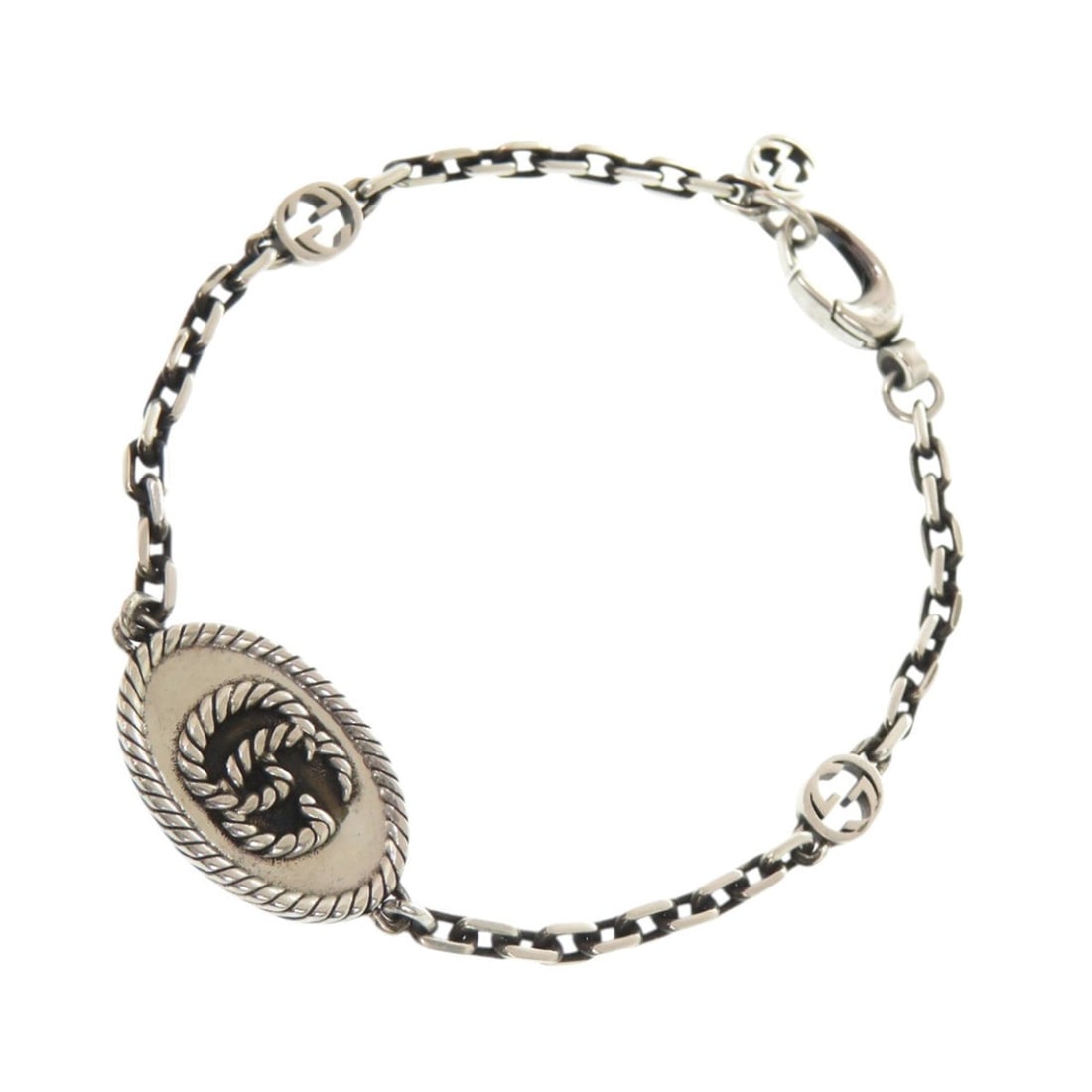 Gucci GG Marmont Bracelet, Sterling Silver 925, 0072GUCCI: --- Catalog ---Category: SizeLength: 18.5cm / 7.28''Category: DesignType: Charm braceletColor: SilverGender: WomenMaterial: Silver 925Category: GeneralBrand: GucciCountry of Origin: Italy--- Item List