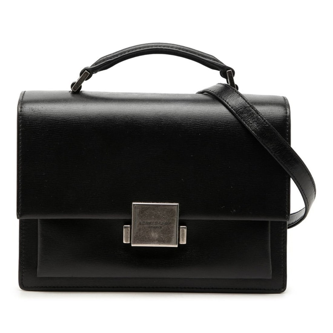Saint Laurent Belchasse Medium Handbag Shoulder Bag 2WAY 482051 Black Leather Women's SAINT LAURENT (1 of 7)