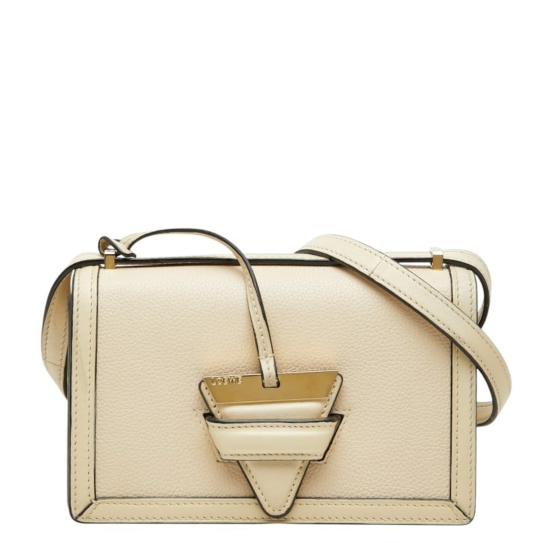 Loewe Barcelona Small Crossbody Shoulder Bag, Ivory Leather, Women's LOEWE (1 of 11)