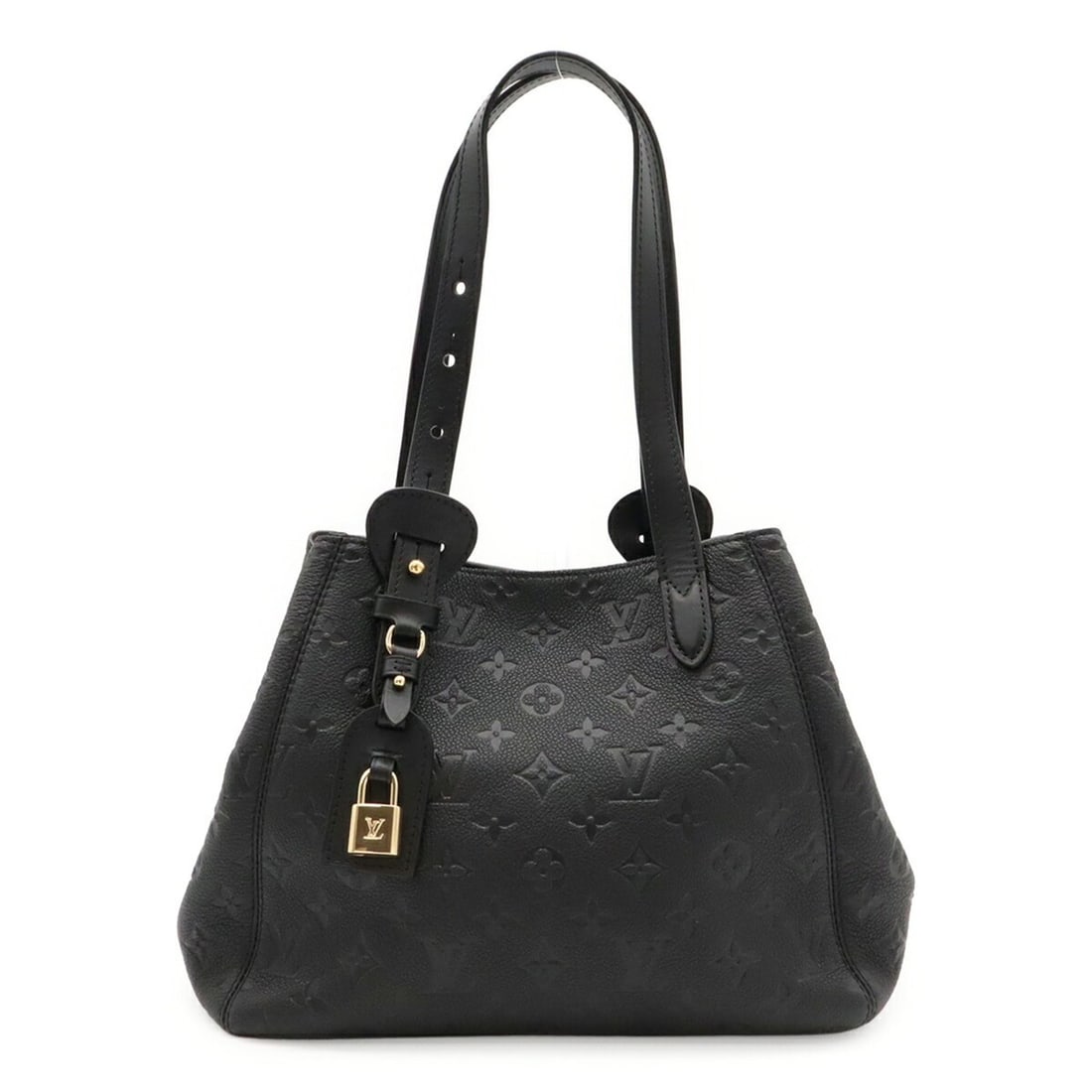 LOUIS VUITTON Louis Vuitton Monogram Empreinte All-in-One PM Shoulder Bag Tote Noir Black M25828: --- Catalog ---Category: SizeSize (HxWxD): 23cm x 28.5cm x 13cm / 9.05'' x 11.22'' x 5.11''Category: DesignType: Shoulder bag, Tote bagColor: Black, Monogram, NoirGender: WomenMaterial: Monogram Empre