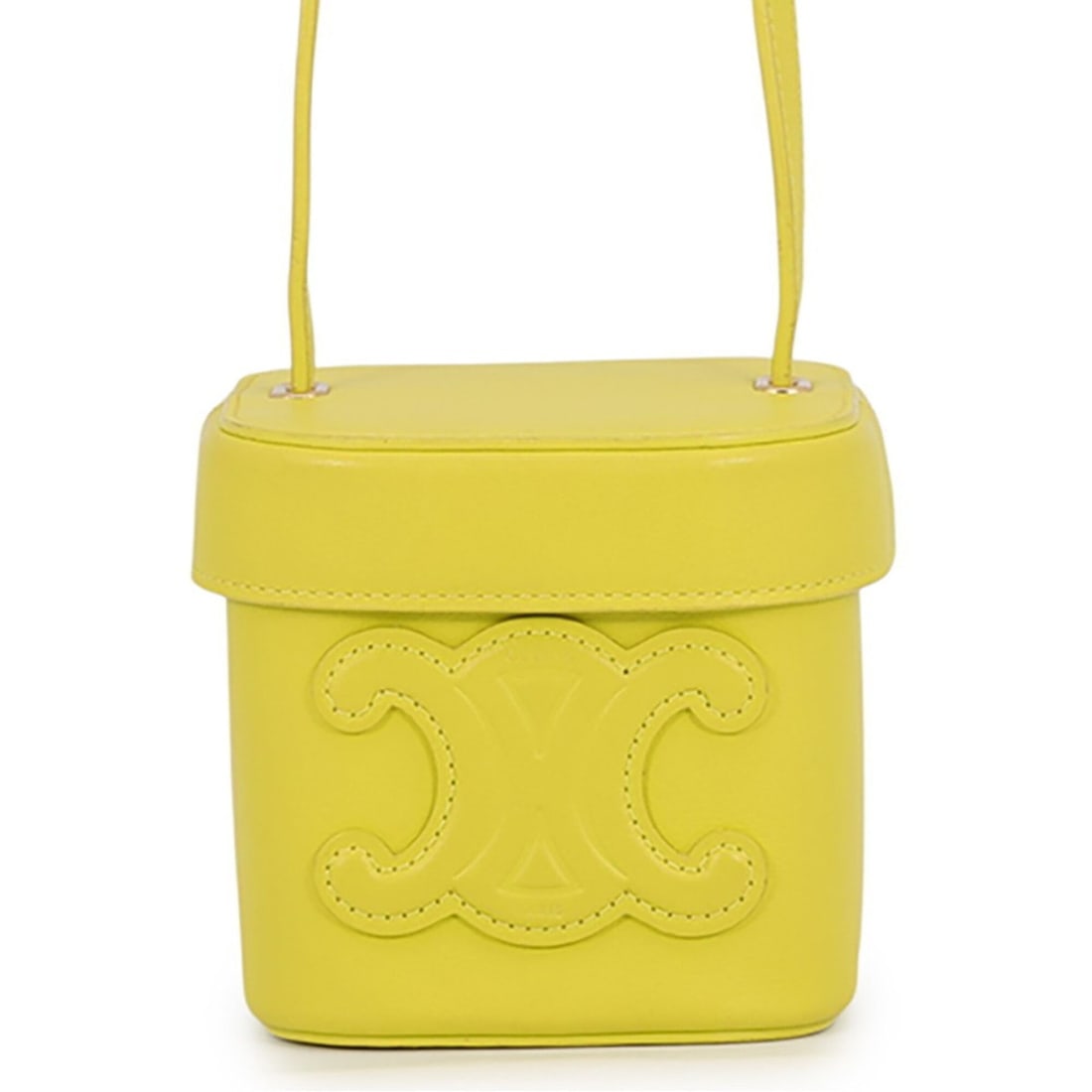 Celine Shoulder Bag Cuir Small Triomphe Box Leather 199263DU3 CELINE Handbag: --- Catalog ---Category: SizeWeight: 240g / 8.46oz.Size (HxWxD): 10cm x 10cm x 10cm / 3.93'' x 3.93'' x 3.93''Strap Length: 84cm - 96cm / 33.07'' - 37.79''Category: DesignType: Handbag, Shoulder bagCo