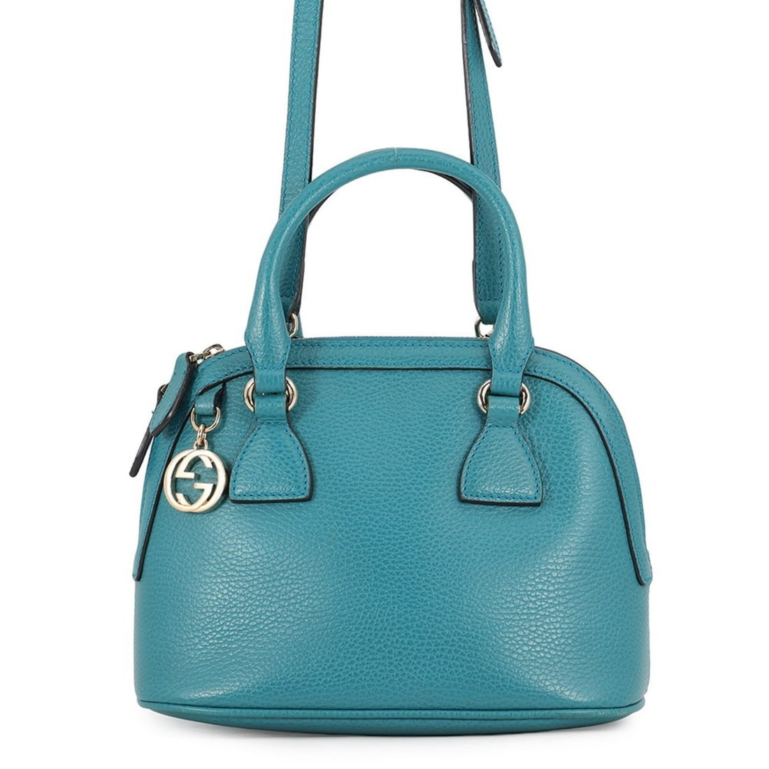 Gucci Interlocking G Leather Handbag 449661 GUCCI 2-way Shoulder Bag for Women (1 of 18)