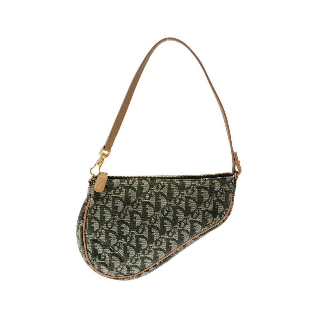 Christian Dior shoulder bag: --- Catalog ---Category: SizeWeight: 110g / 3.88oz.Size (HxWxD): 15cm x 21cm x 4cm / 5.9'' x 8.26'' x 1.57''Handle Length: 44cm / 17.32''Category: DesignType: Shoulder bagColor: GreenGender: WomenMate