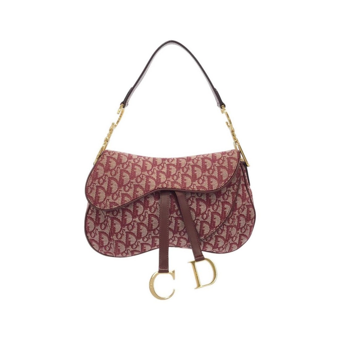 Christian Dior shoulder bag: --- Catalog ---Category: SizeWeight: 530g / 1.16lb.Size (HxWxD): 20cm x 29cm x 3cm / 7.87'' x 11.41'' x 1.18''Handle Length: 50cm / 19.68''Category: DesignType: Shoulder bagColor: BordeauxGender: Wome