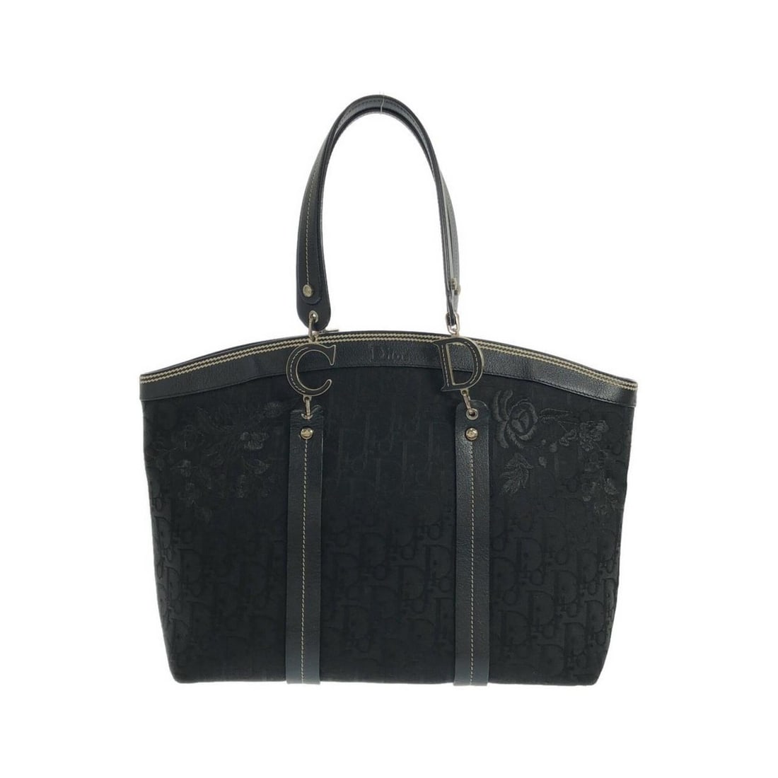 Christian Dior handbag: --- Catalog ---Category: SizeWeight: 710g / 1.56lb.Size (HxWxD): 28cm x 31.5cm x 13cm / 11.02'' x 12.4'' x 5.11''Handle Length: 47cm / 18.5''Category: DesignType: HandbagColor: BlackGender: WomenMater