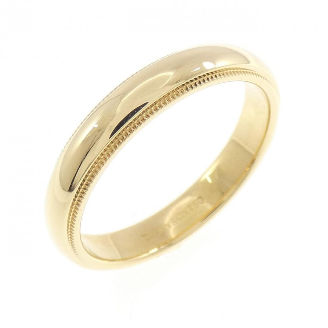 Tiffany & Co. Milgrain Ring: --- Catalog ---Category: SizeJP Size: 20US Size: 10Category: DesignType: Band ringGender: MenMaterial: Yellow gold (18K)Category: GeneralBrand: Tiffany--- Item List ---Section: ConditionRanking: Rank