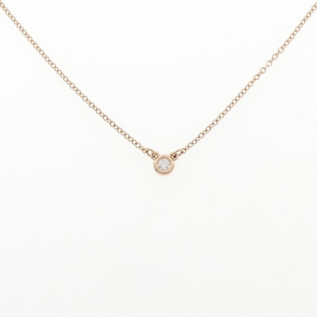 Tiffany & Co. By the Yard Necklace: --- Catalog ---Category: SizePendant Size: 3.6mm / 0.14''Neck Circumference: 41 cm / 16.14''Category: DesignGender: WomenMaterial: Pink gold (18K)Necklace Type: NecklaceCategory: GeneralMPN: