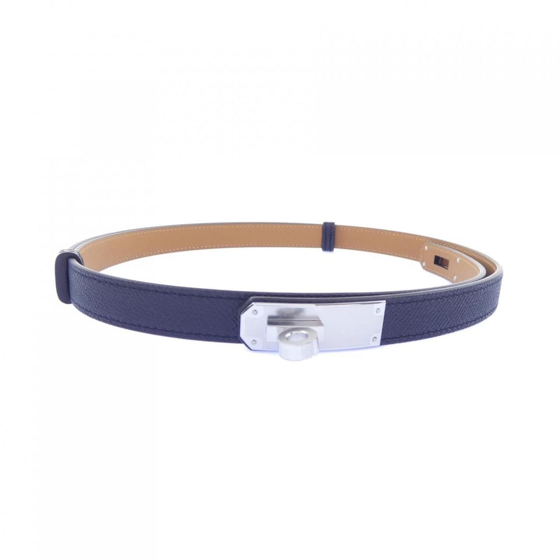 Hermes Kelly 18mm Belt: --- Catalog ---Category: SizeLength: 106.5cm / 41.92''Category: DesignType: Standard beltColor: BlackGender: WomenCategory: GeneralBrand: Hermes--- Item List ---Section: ConditionRanking: Rank A Used