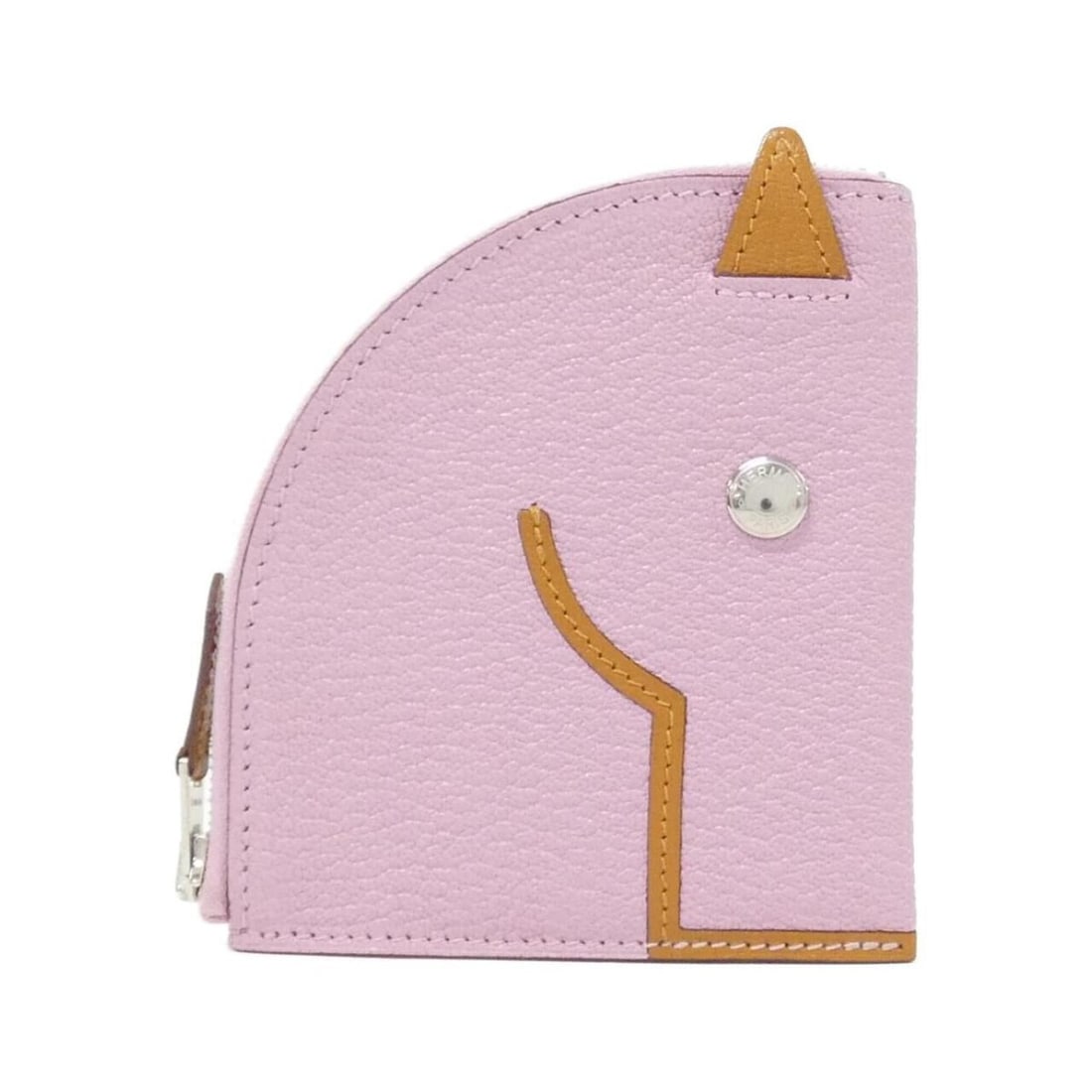 Hermes Paddock 079230CK Wallet/Coin Case: --- Catalog ---Category: SizeSize (HxWxD): 11cm x 10cm x 1cm / 4.33'' x 3.93'' x 0.39''Category: DesignType: Coin purse/coin caseColor: PinkGender: WomenMaterial: Chevre leather Category: GeneralMPN: