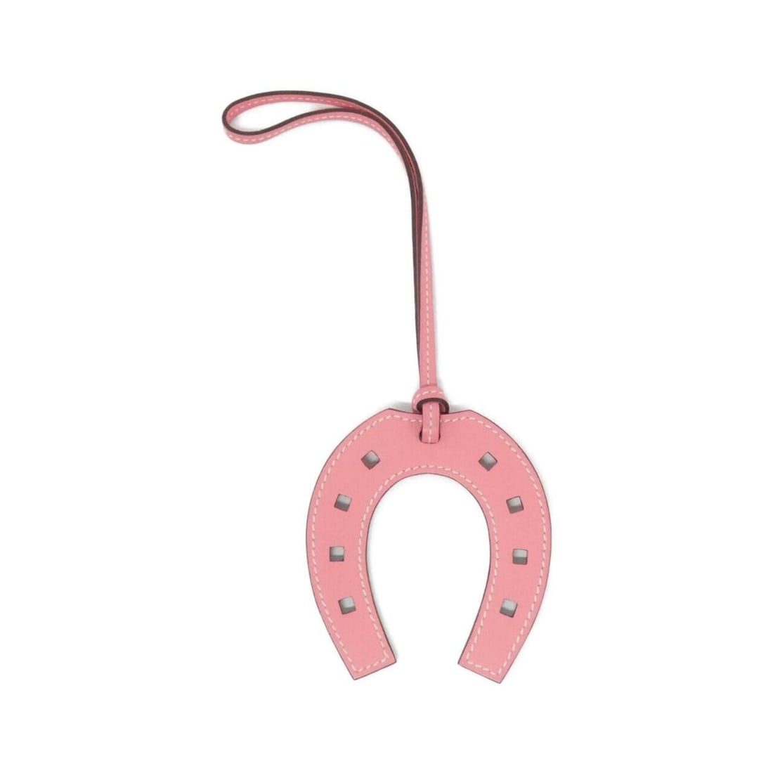 Hermes Paddock Faire à Cheval 075350CA Accessory Bag Charm: --- Catalog ---Category: SizeChain Length: 300.00mm / 11.81''Size (HxWxD): 80.00mm x 75.00mm / 3.15'' x 2.95''Category: DesignType: Handbag charmColor: PinkGender: Women,MenMaterial: Swift