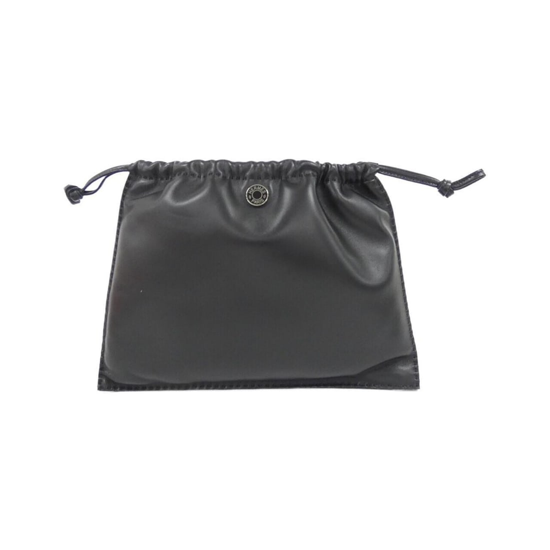 Hermes Piro 083138CK Handbag Pouch: --- Catalog ---Category: SizeSize (HxWxD): 20cm x 27cm x 2cm / 7.87'' x 10.62'' x 0.78''Category: DesignType: Handbag, PouchColor: BlackGender: Women,MenMaterial: Agneau Milo , Swift leather