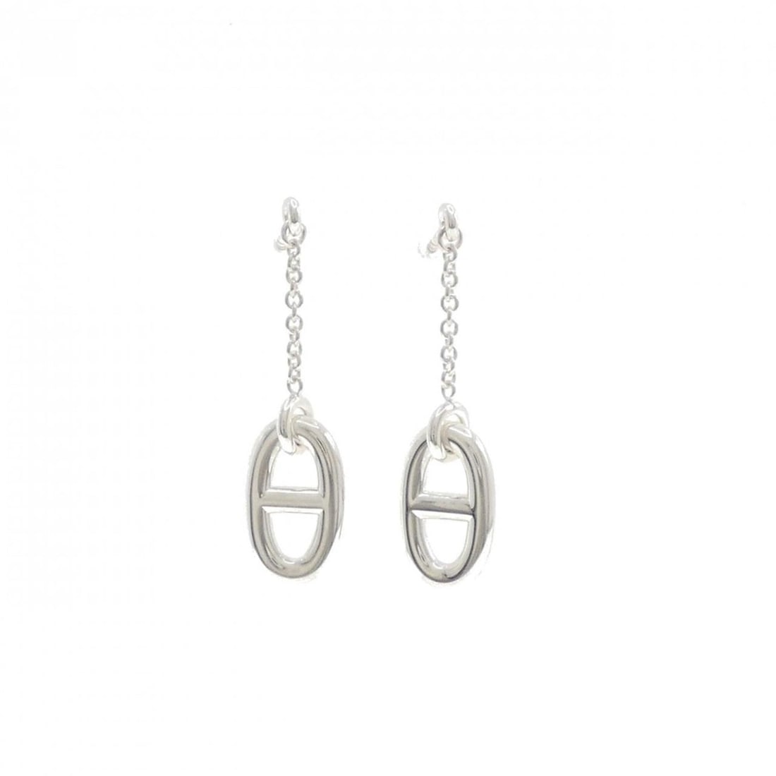 Hermes Farandole Earrings: --- Catalog ---Category: SizeSize (HxWxD): 38.60mm x 10.10mm / 1.52'' x 0.40''Category: DesignType: Chain earringsColor: SilverGender: WomenMaterial: Silver 925Category: GeneralMPN: H108618BBrand: Her