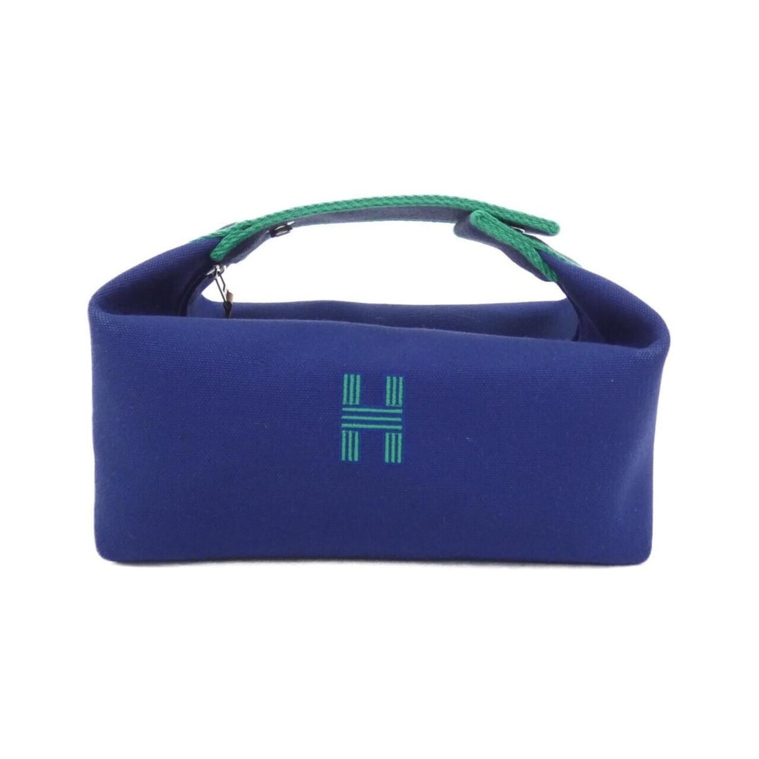 Hermes Bride à Black PM 103222M Handbag Pouch: --- Catalog ---Category: SizeSize (HxWxD): 12cm x 21cm x 12cm / 4.72'' x 8.26'' x 4.72''Category: DesignType: Handbag, PouchColor: Blue, Marine blueGender: Men,WomenMaterial: Canvas Category: GeneralM